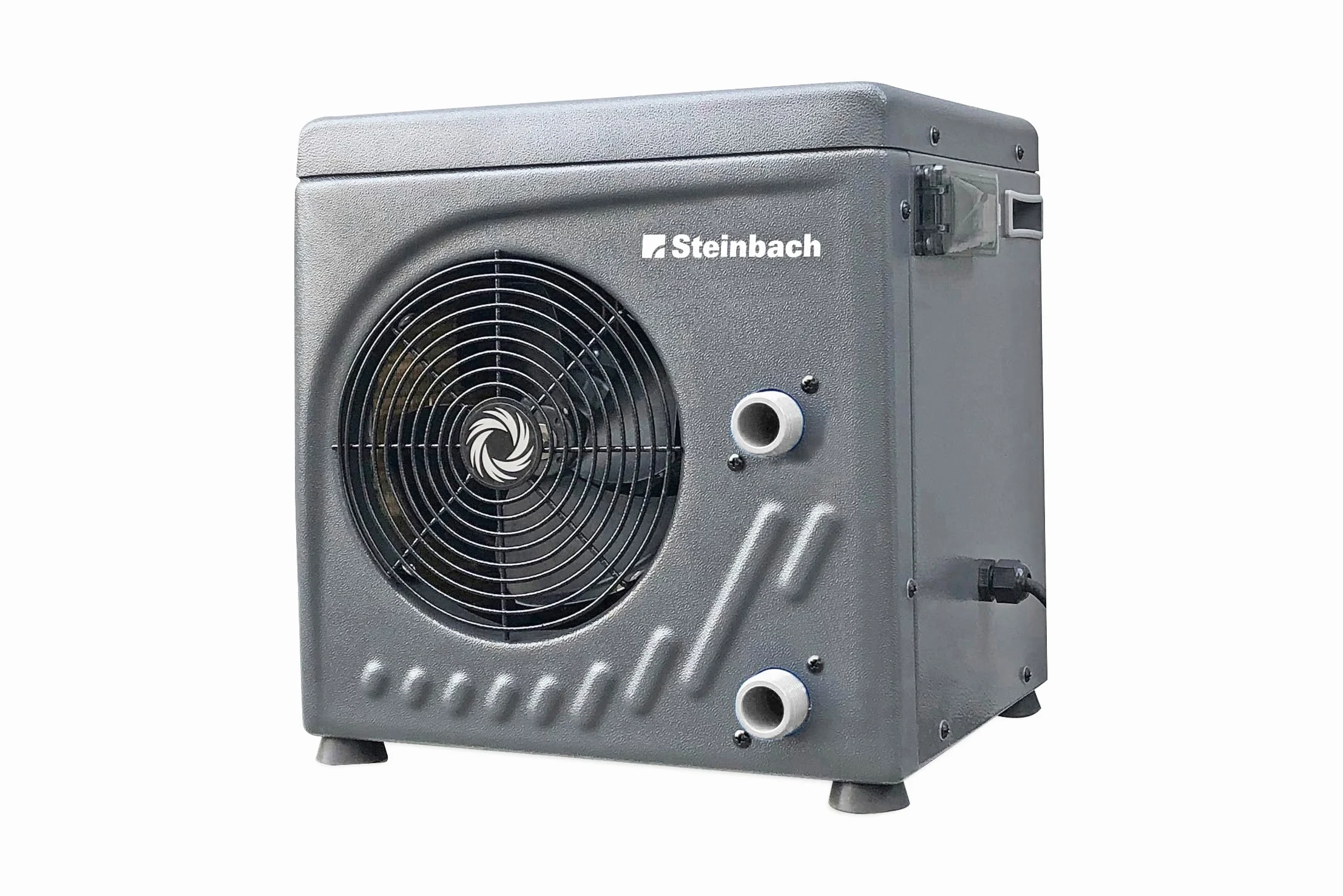 Steinbach Pompa di Calore Startis Mini - 049275Z - Pompa di Calore Automatica per Piscine Fino a 20.000 L - Display LED e sensore di Flusso Integrato - Funzionamento Ecologico ed efficiente