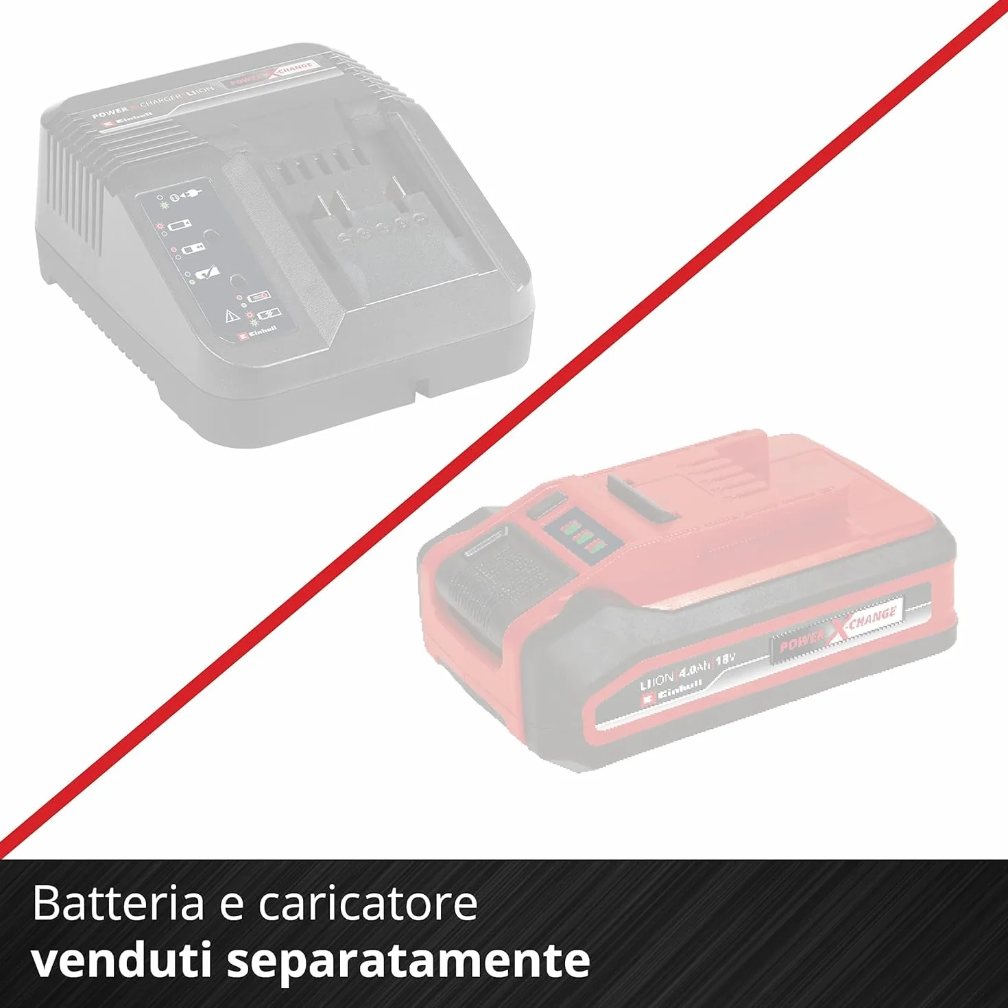 Einhell BRILLIANTO Power X-Change Lavavetri a batteria 18 V 28 cm
