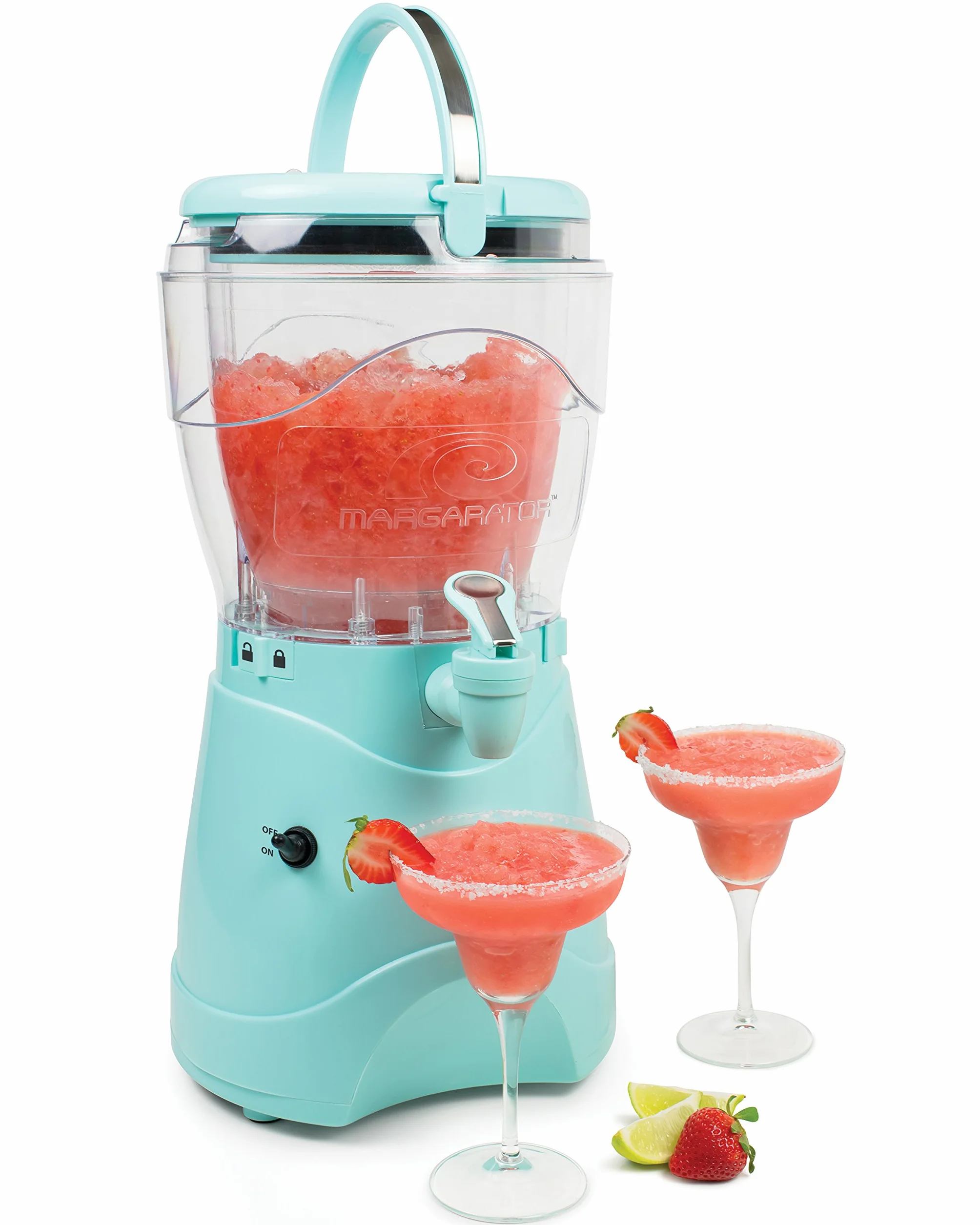Nostalgia Macchina per Bevande Fredde e Margarita per Casa 3,7 L Acciaio Inossidabile