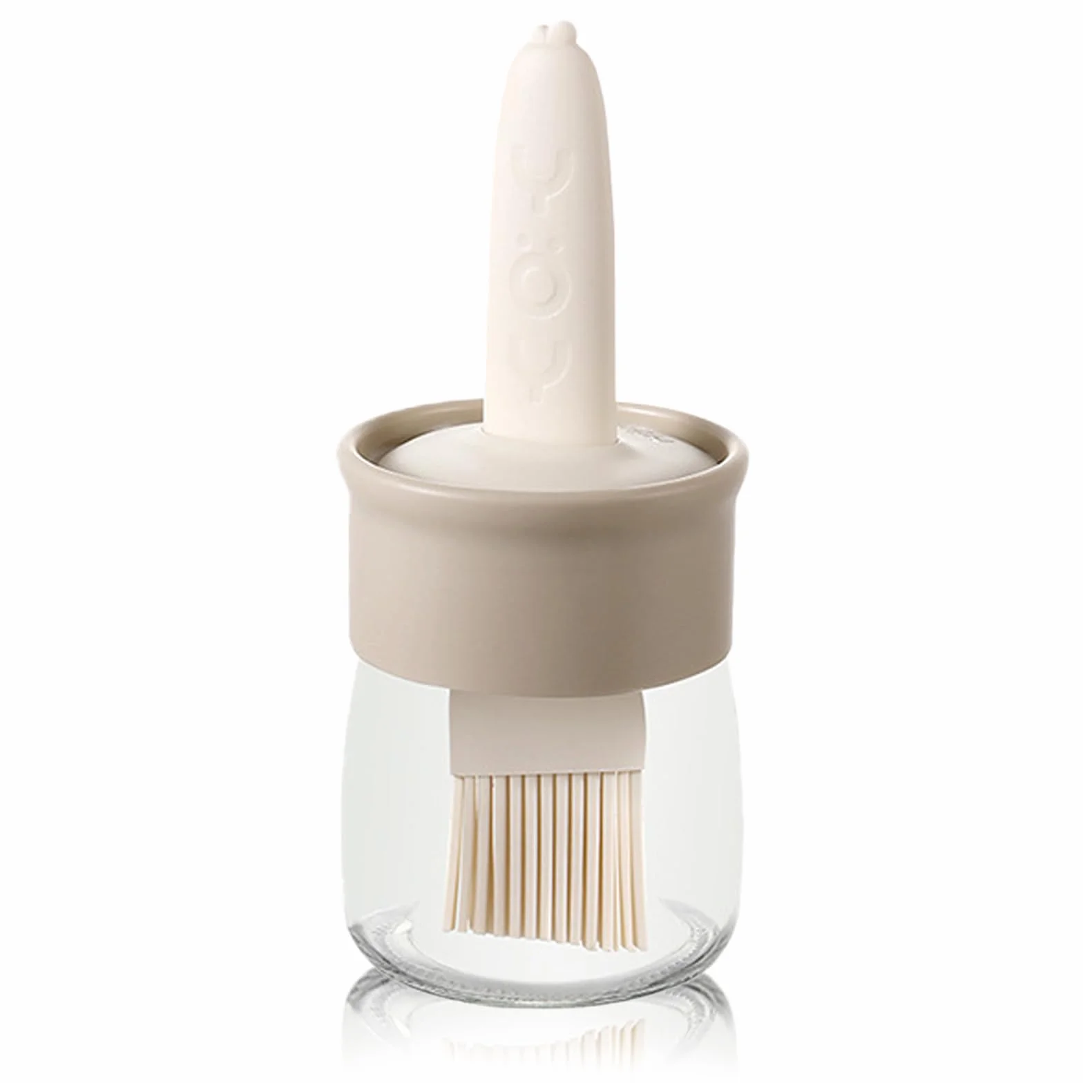 Bottiglia per salsa e olio in silicone 200 ml per cucina BBQ