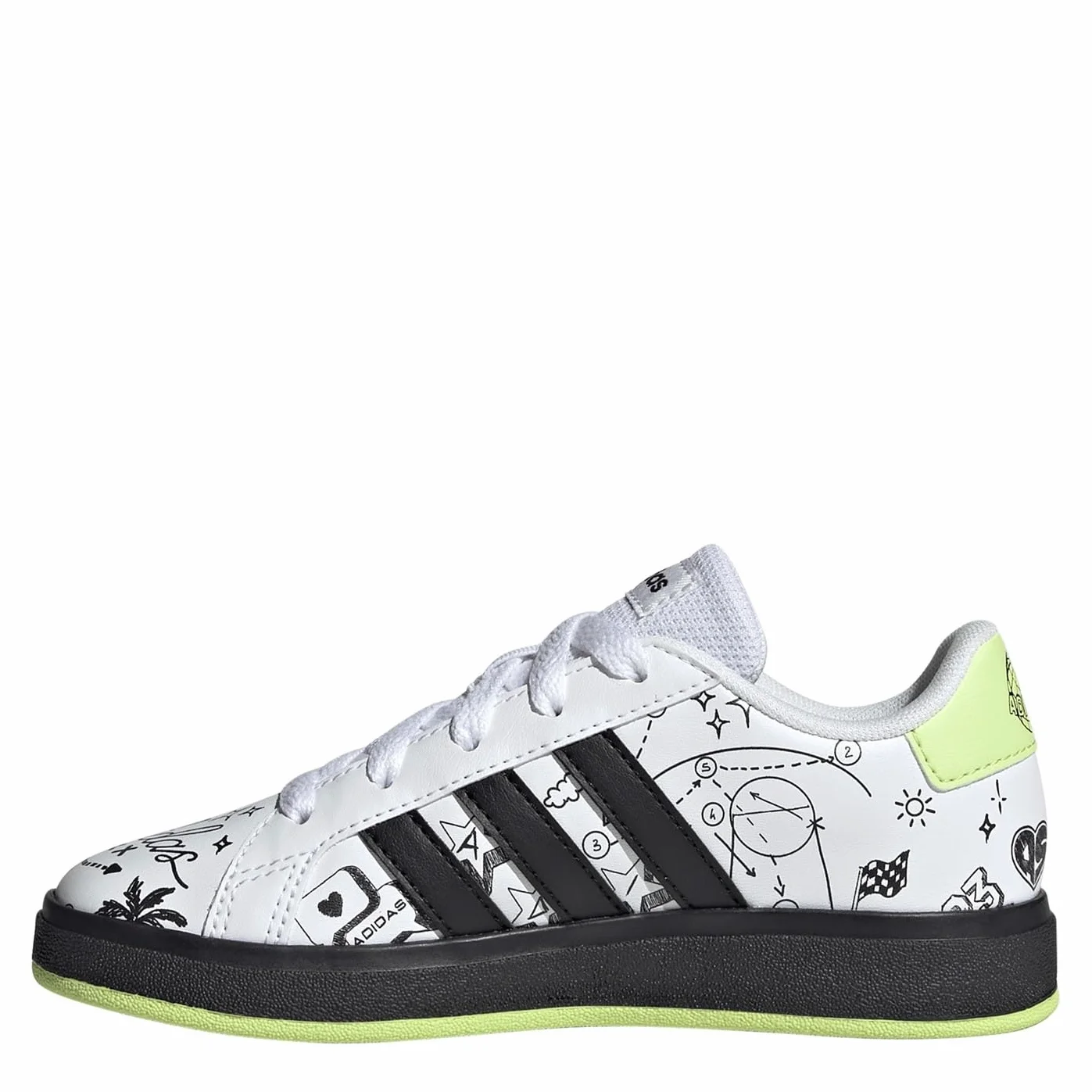 Adidas Grand Court 2.0 K SneakerUnisex - Bambini e Ragazzi