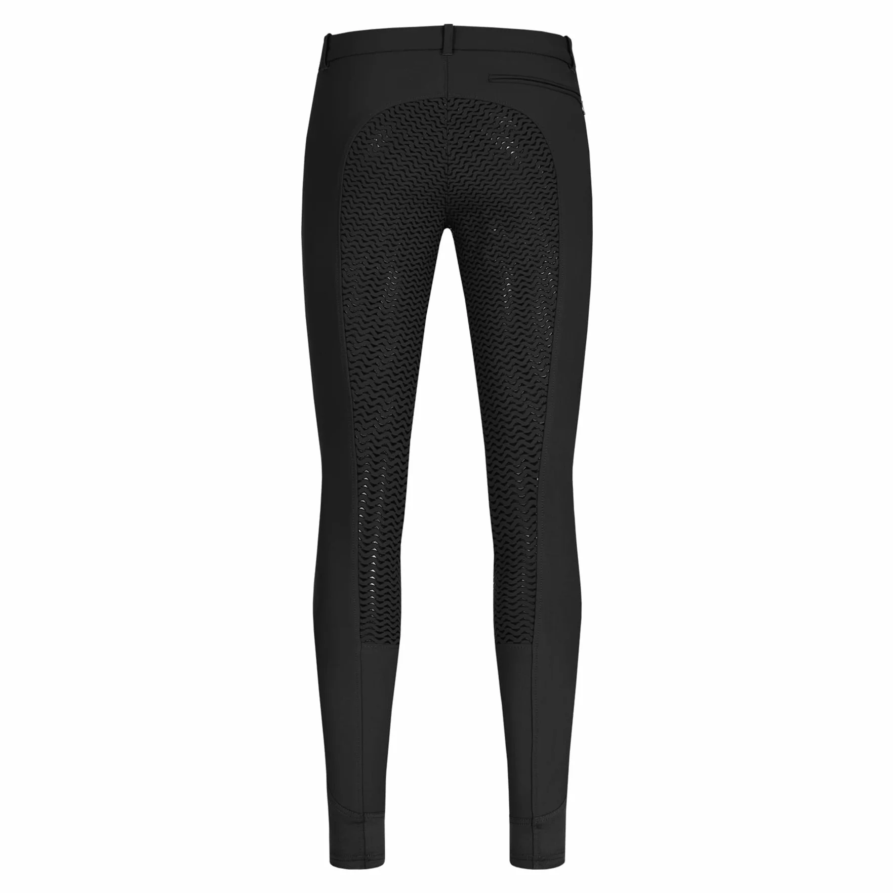 Pantaloni da equitazione Micro Sport in silicone uomo Nero