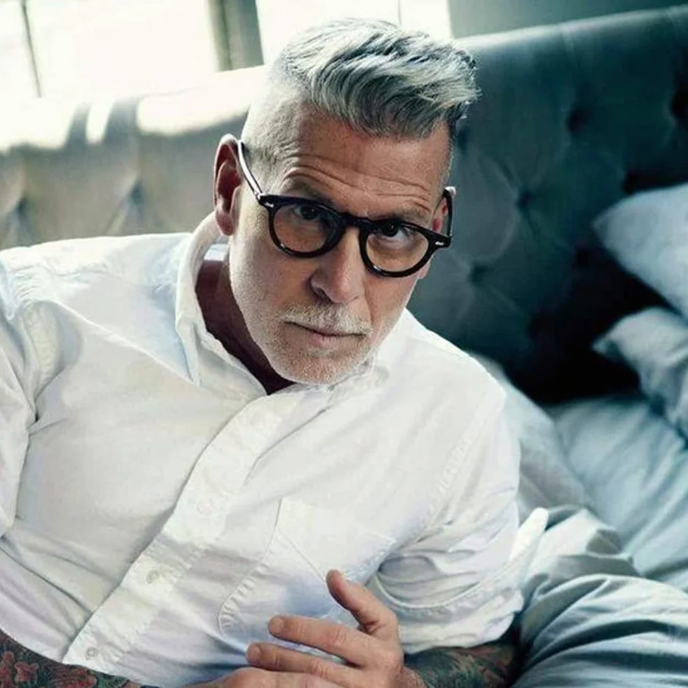 Pinklady Johnny Depp Occhiali da uomo retrò classico vintage lenti trasparenti
