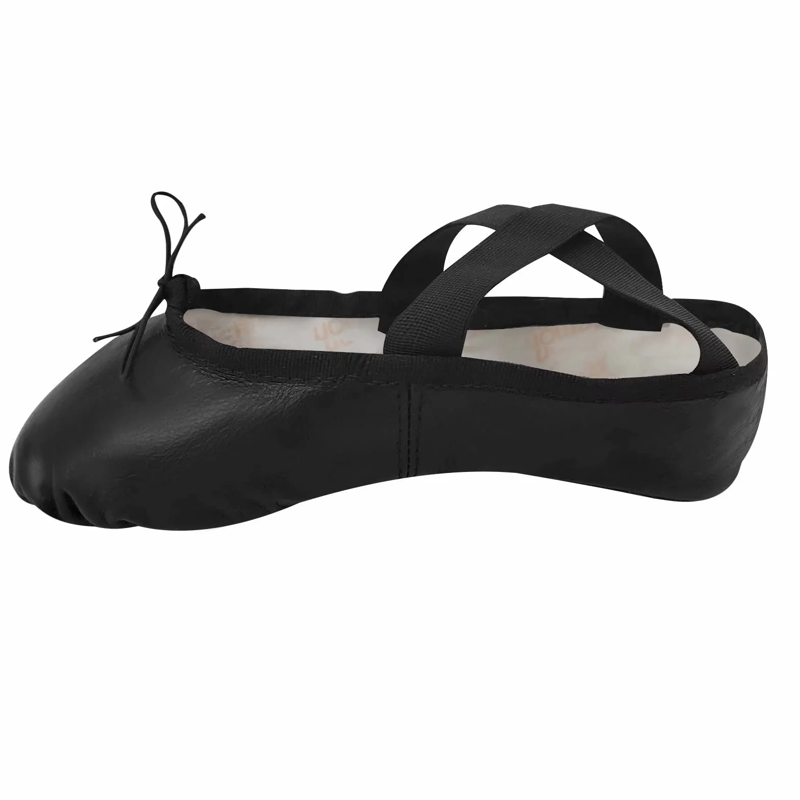 Pelle Scarpette da Danza Classica Diviso Suola Ginnastica Ballo Scarpe Mezzepunte