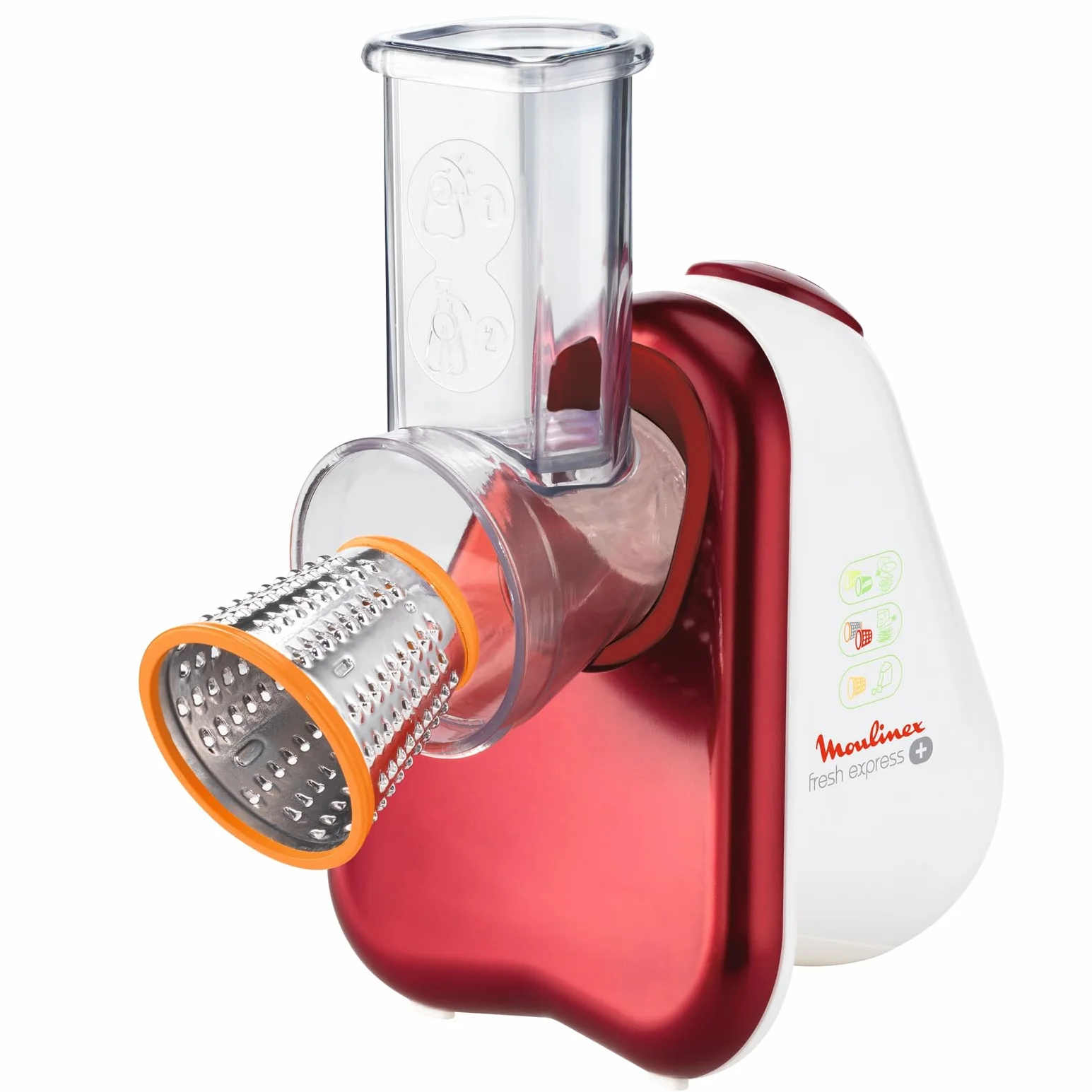 Moulinex Fresh Express Plus DJ755G10 Affettatutto Grattugia Elettrico 150 W 5 Funzioni Taglio