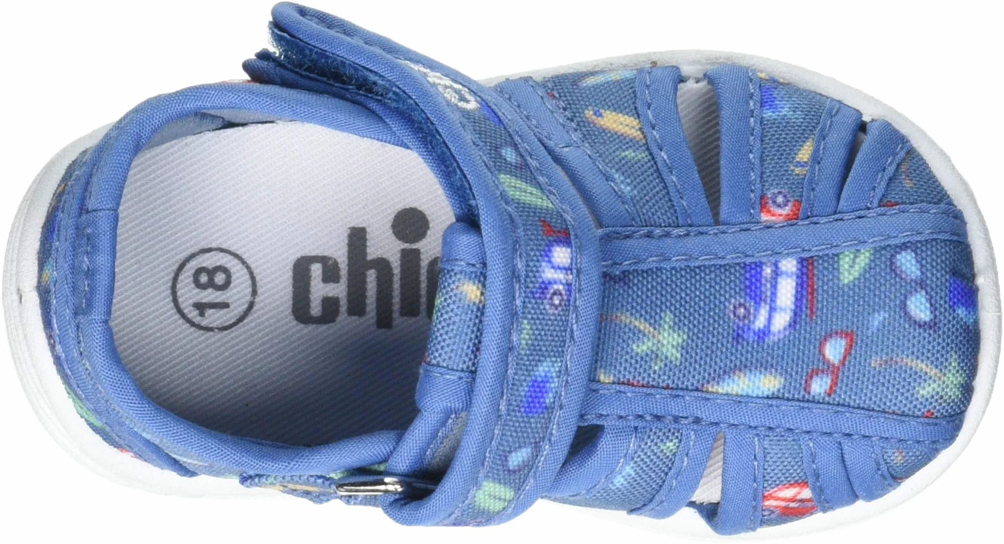 Chicco Sandali Bambina Chiusi Posteriormente con Doppio Strappo Scarpe Bambina Designed in Italy
