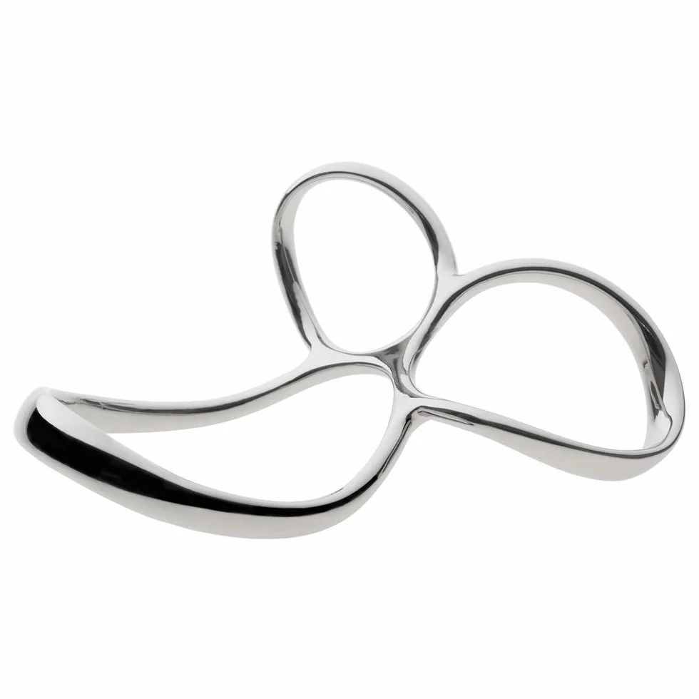 Alessi Voile Pg01 Dosatore Per Spaghetti Di Design In Acciaio Inox, Metallo Lucido