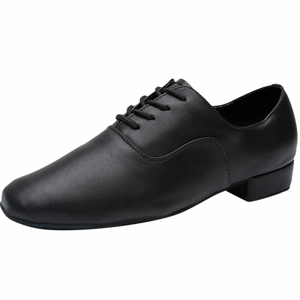 MaNMaNing Scarpe Uomo Pelle Suola Morbida Latin Jazz Moderne