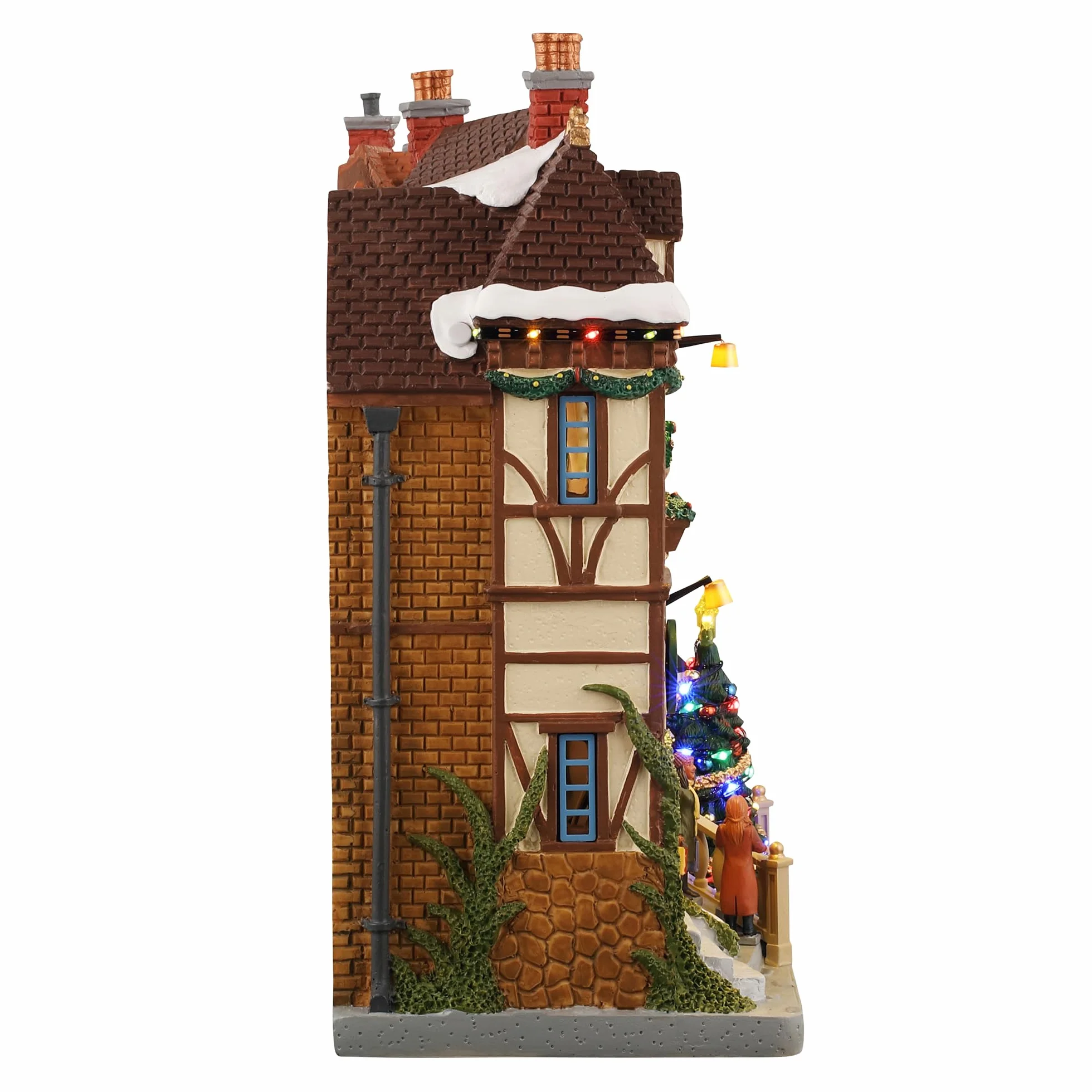 Lemax Oxfordshire Village batteria 4,5 V facciate
