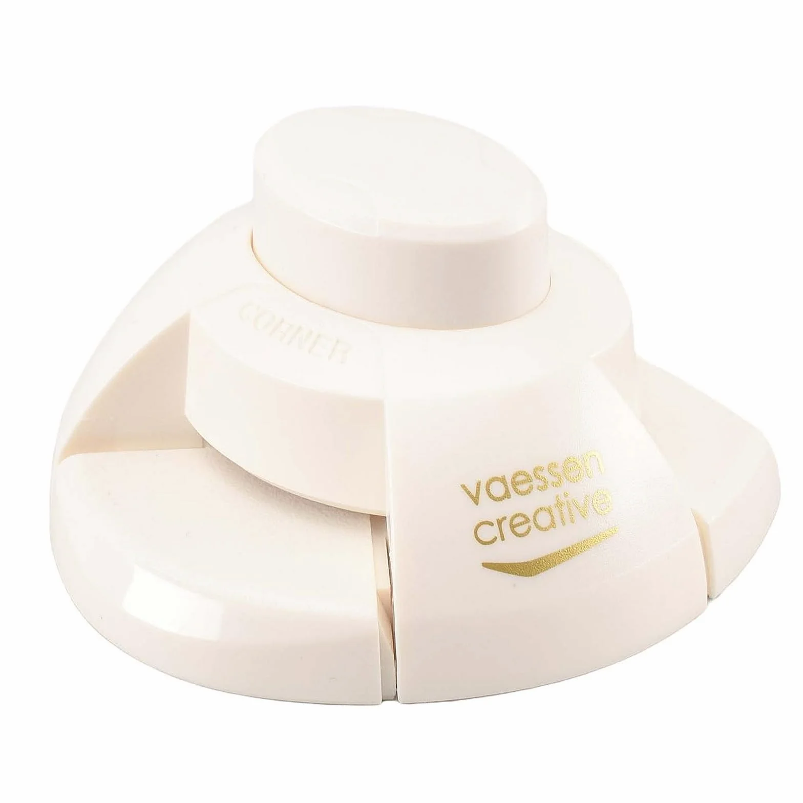 Vaessen Creative Kit per Realizzare Biglietti e Buste, con punzonatrice in plastica/Acciaio, Grigio