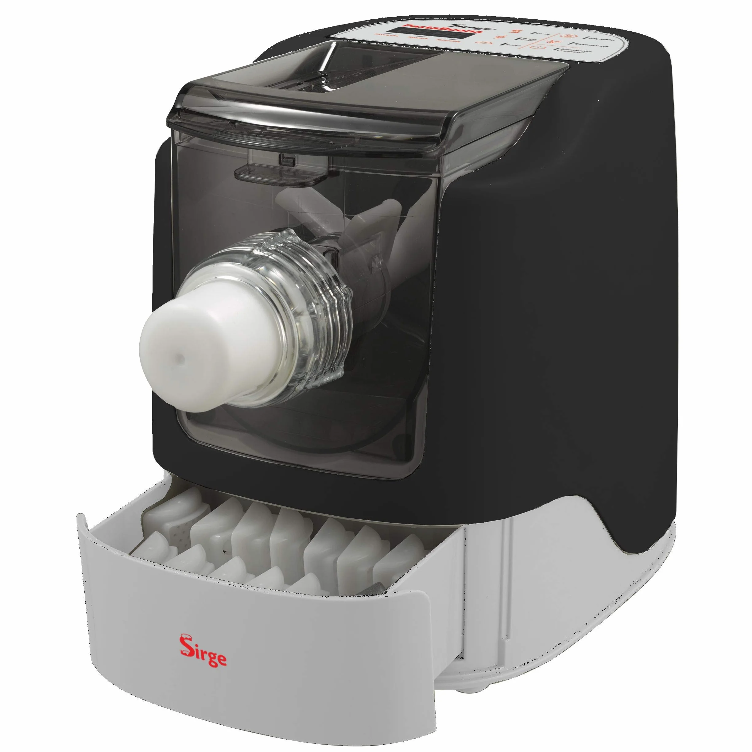 Sirge Macchina Per La Pasta Serie BUONA 13 Trafile Automatica Nero/Grigio