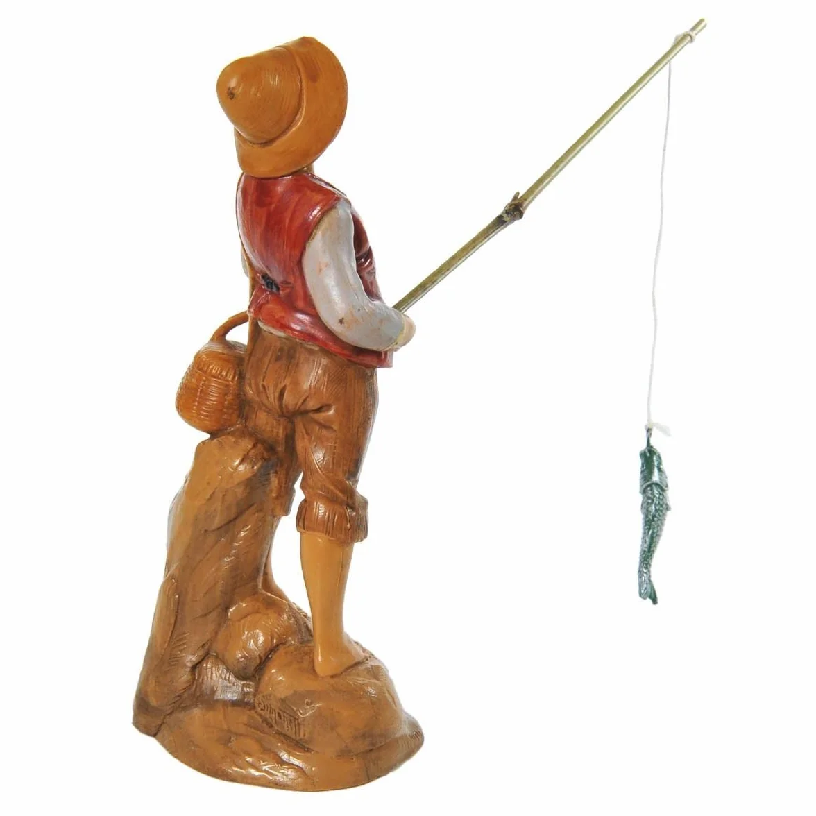 Fontanini Pescatore in Piedi 12CM Statuina Presepe Resina