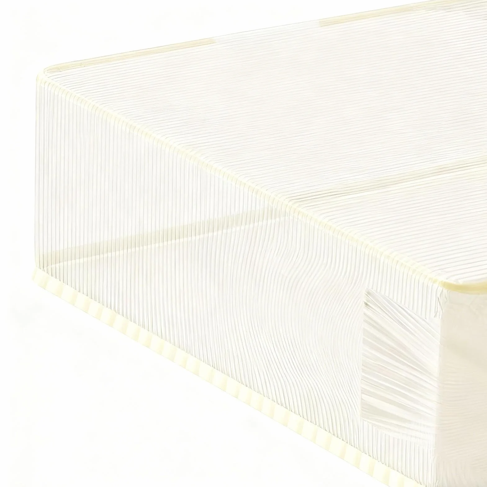 Organizzatore 'armadio Dei Vestiti | 5 Sacchetti Trasparenti Con Manici 40x30x19 Cm Poliestere - Organizzatore Per Lenzuola, Coperte, Piumini, Cuscini, Casa
