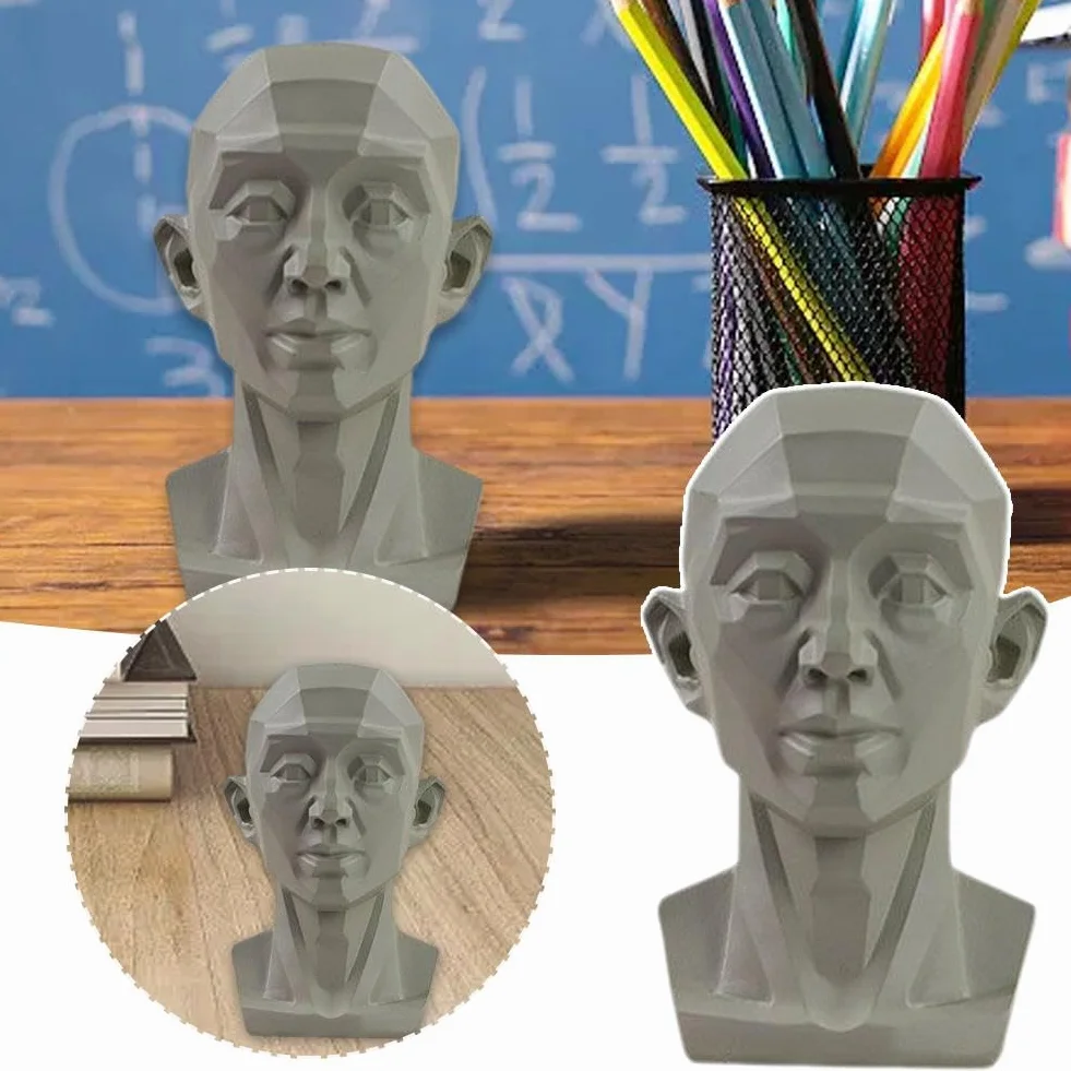 Modello di testa planare per artisti 2025 per disegno artistico Sketching Painting