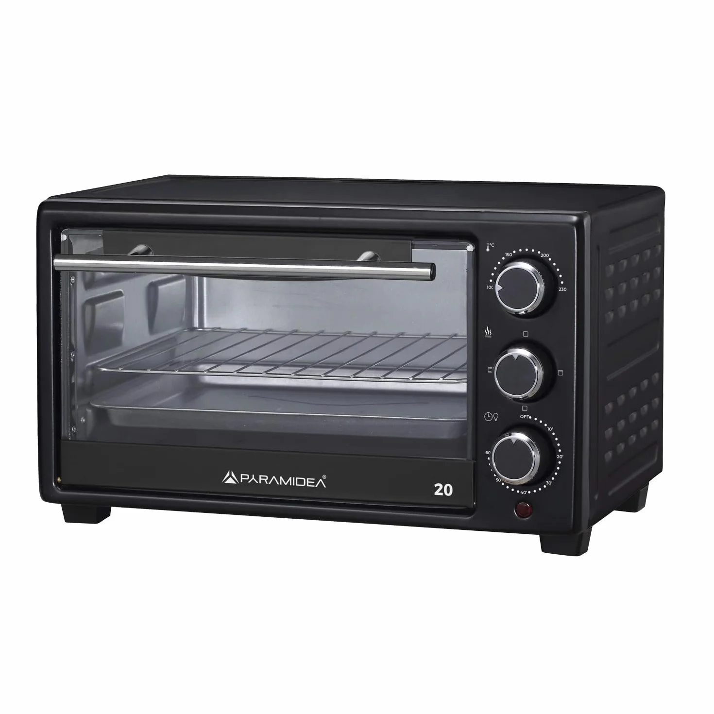 PYRAMIDEA Forno Elettrico 20 L Nero FO2008B