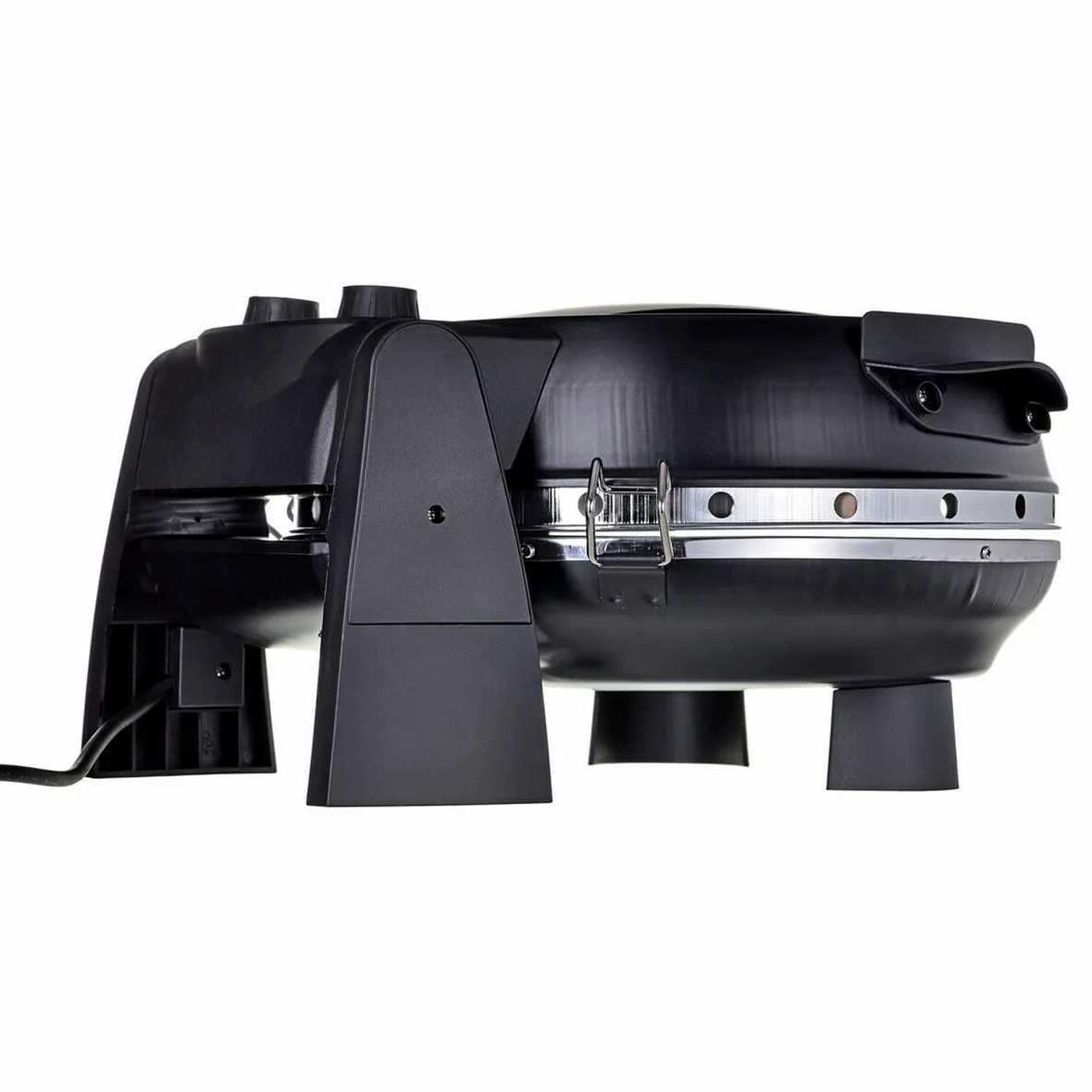 G3 Ferrari G10032 Pizzeria Snack Napoletana Forno Pizza Plus Evo, Doppia Pietra Refrattaria, Diametro 31 cm, 1200 W, Palette e ricettario inclusi, Nero