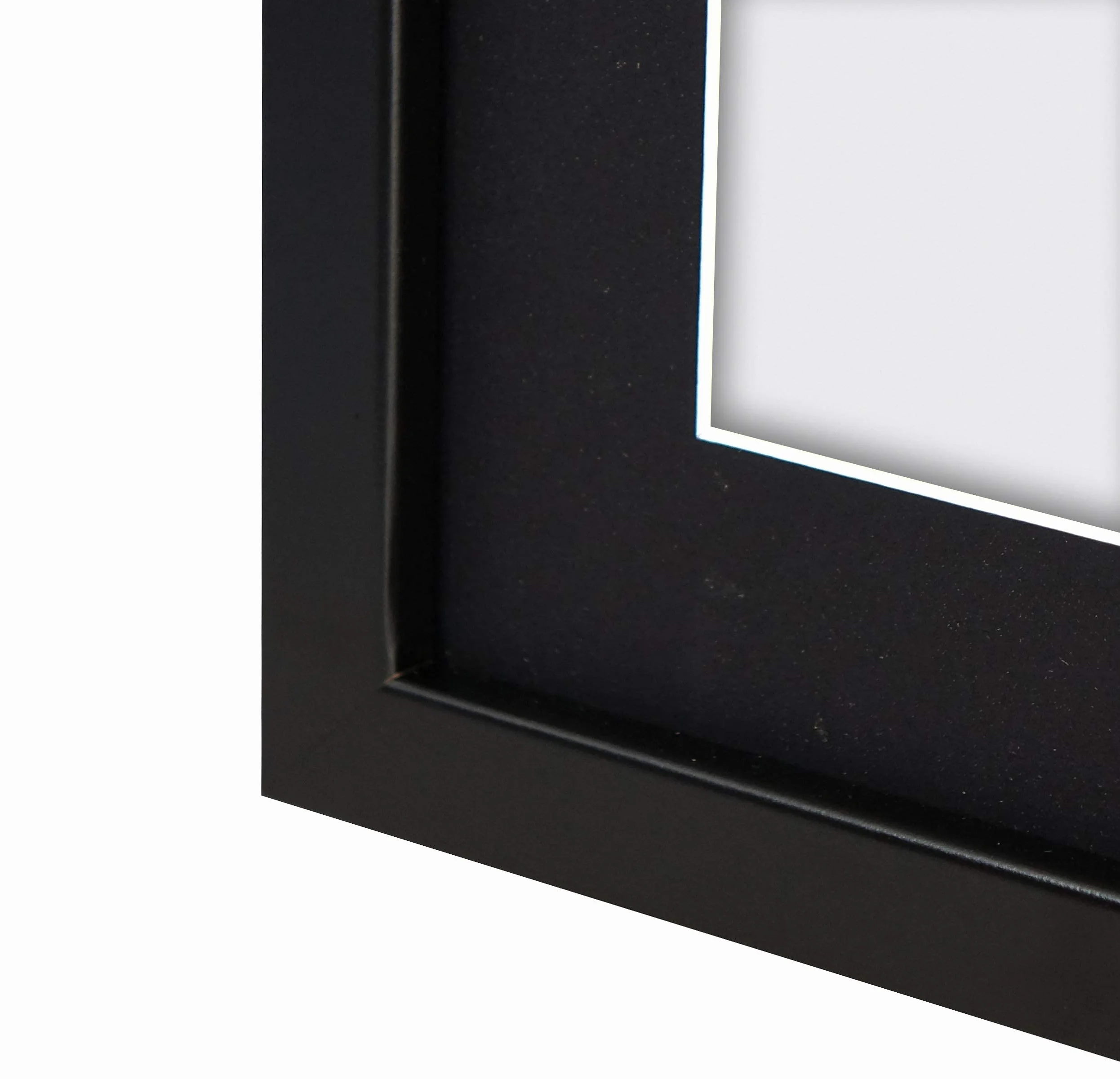 Vivarti fai da solo montato camicia sportiva Display Telaio 60 x 80cm - Telaio nero, Montaggio nero, Bianco Scheda di Supporto