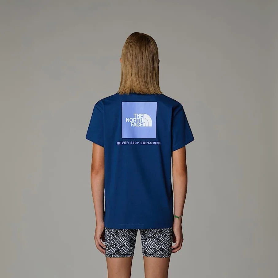 The North Face G Redbox Tek S/S Relaxed Tee T-Shirt Bambine e Ragazze (Pacco da 1)