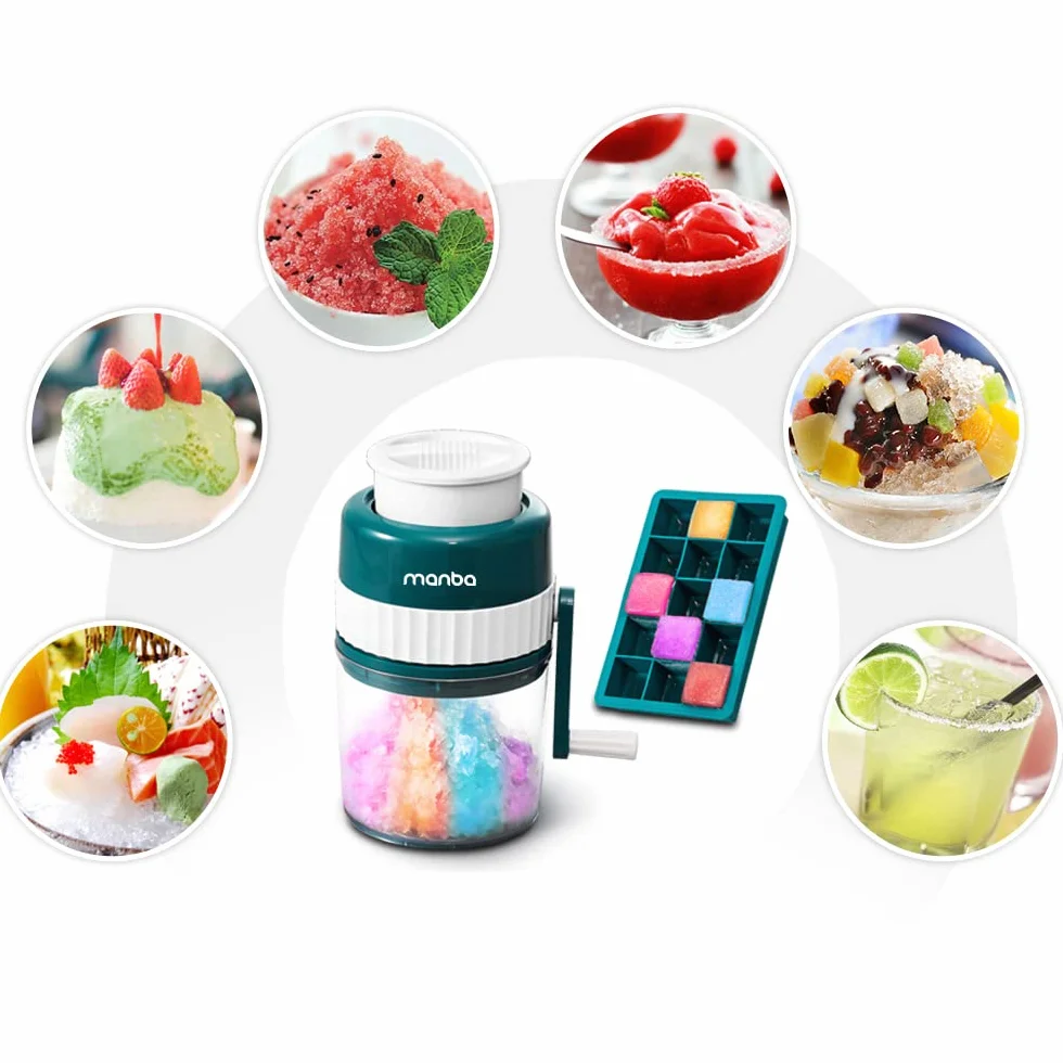 MANBA Tritaghiaccio e Granita Istantanea Priva di BPA