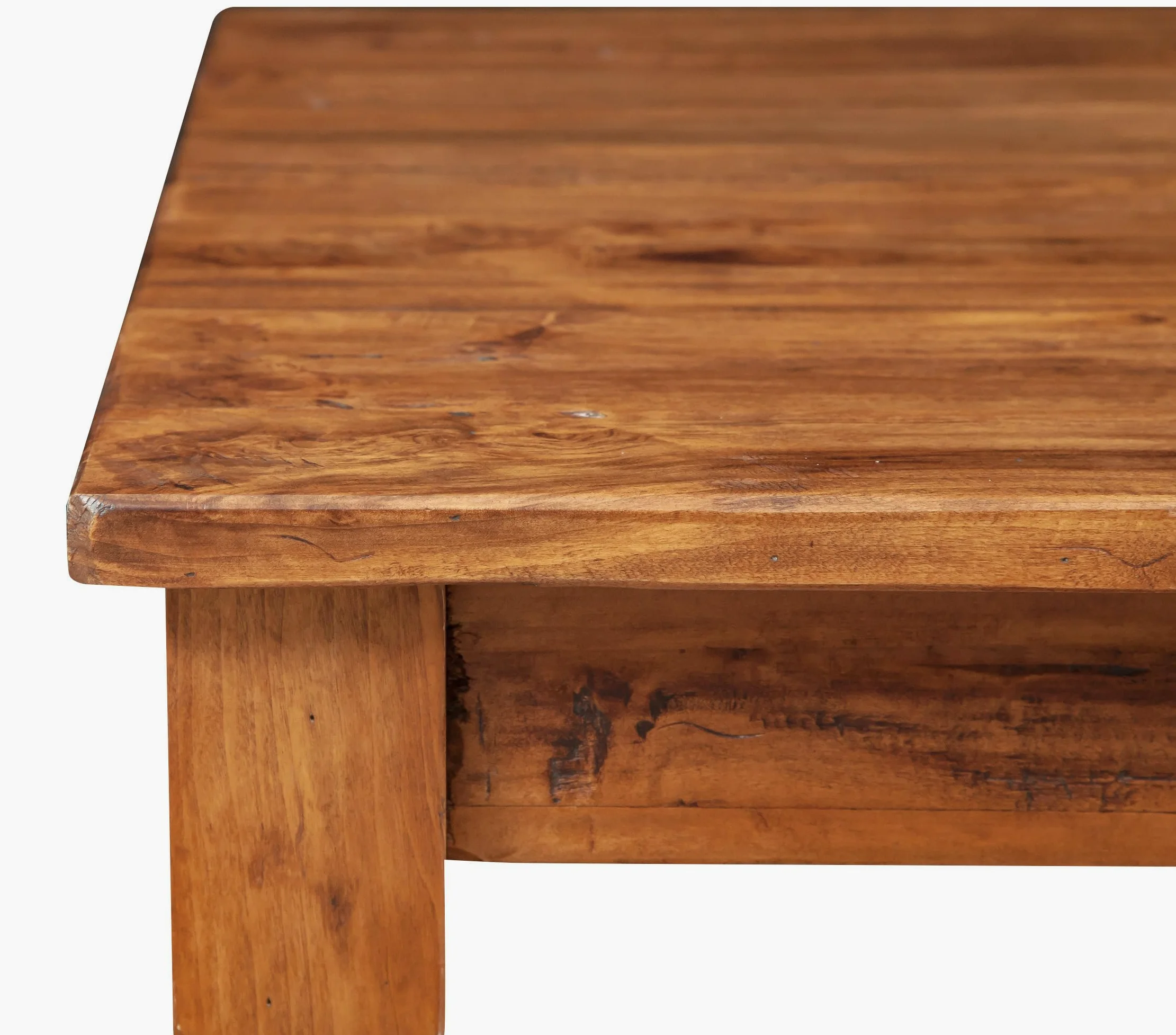 Biscottini Tavolo da cucina 120x80x80 cm Made in Italy | Scrivania vintage con cassetto | Tavolo legno massello di tiglio | Tavolo scrivania legno | Tavolo da pranzo per interni ed esterni Shabby