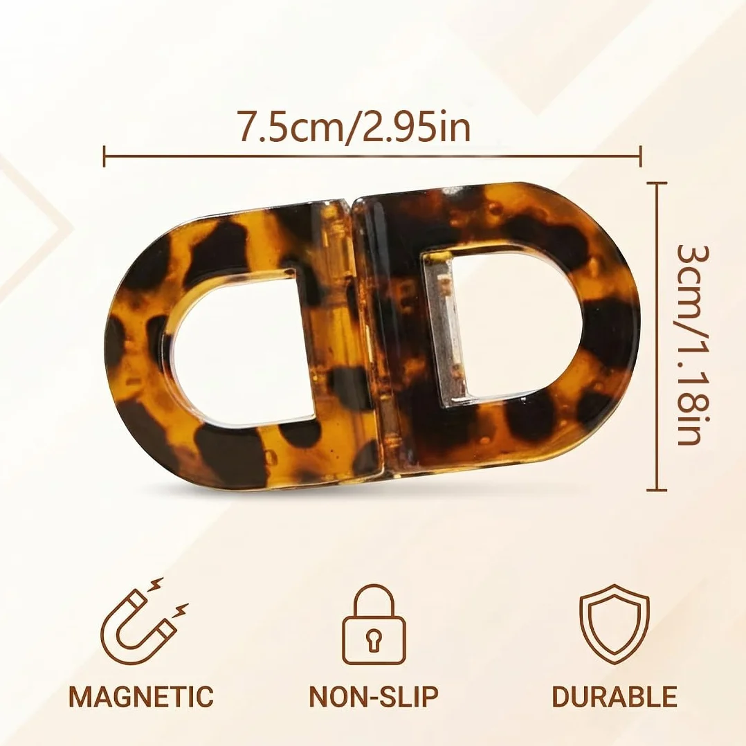 Clip per capelli magnetiche a forte tenuta, pinze professionali per salone 2 Pezzi