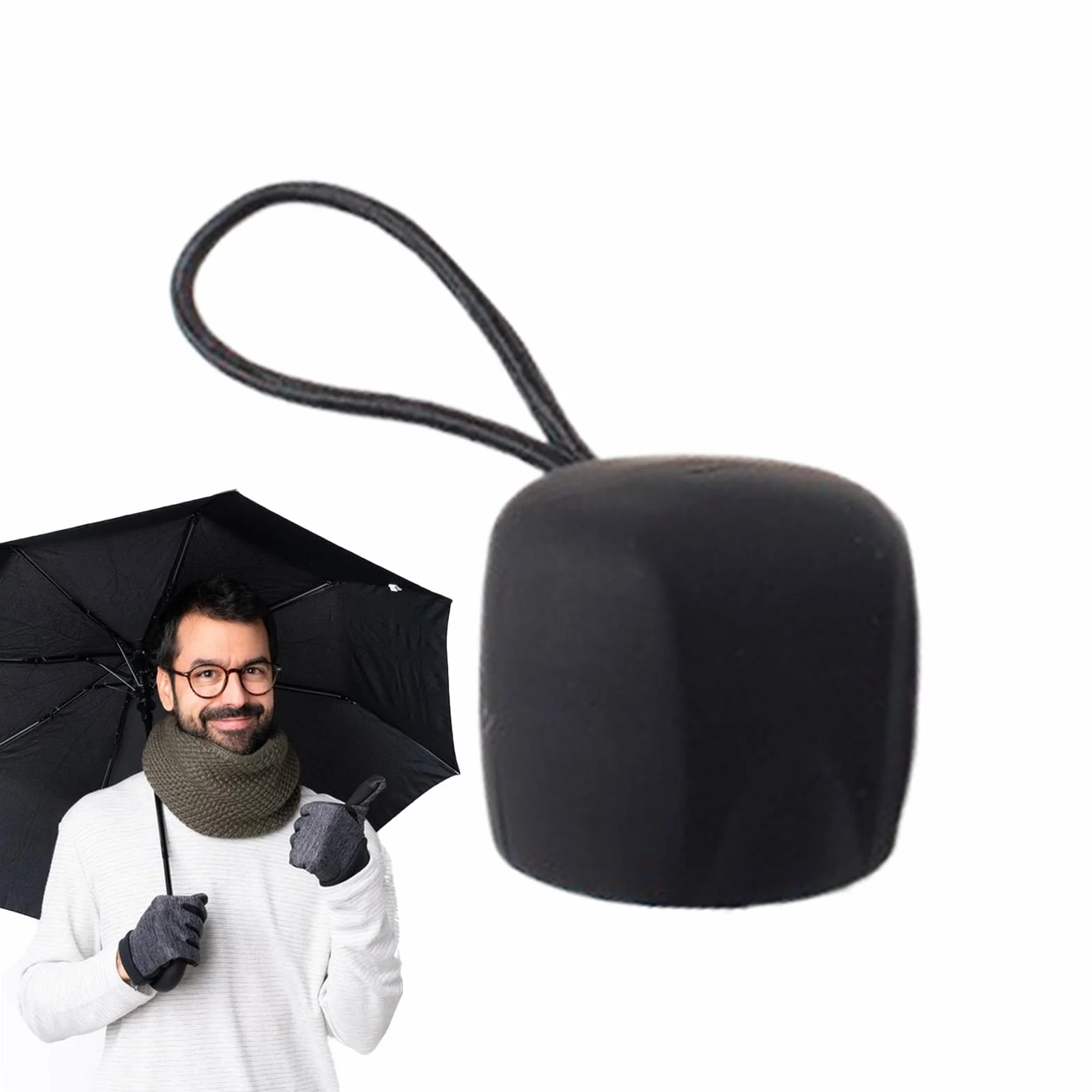 Maniglia dell'ombrello pieghevole sostituibile, accessori di ricambio portatile per casa e viaggi