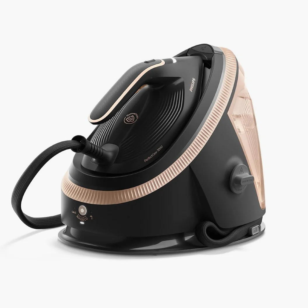 Philips PerfectCare Serie 7000 Ferro da stiro con Caldaia - Colpo di vapore 650g, 8.5 Bar, Piastra SteamGlide Elite, Vapore Intelligente Automatico (PSG7300/80)