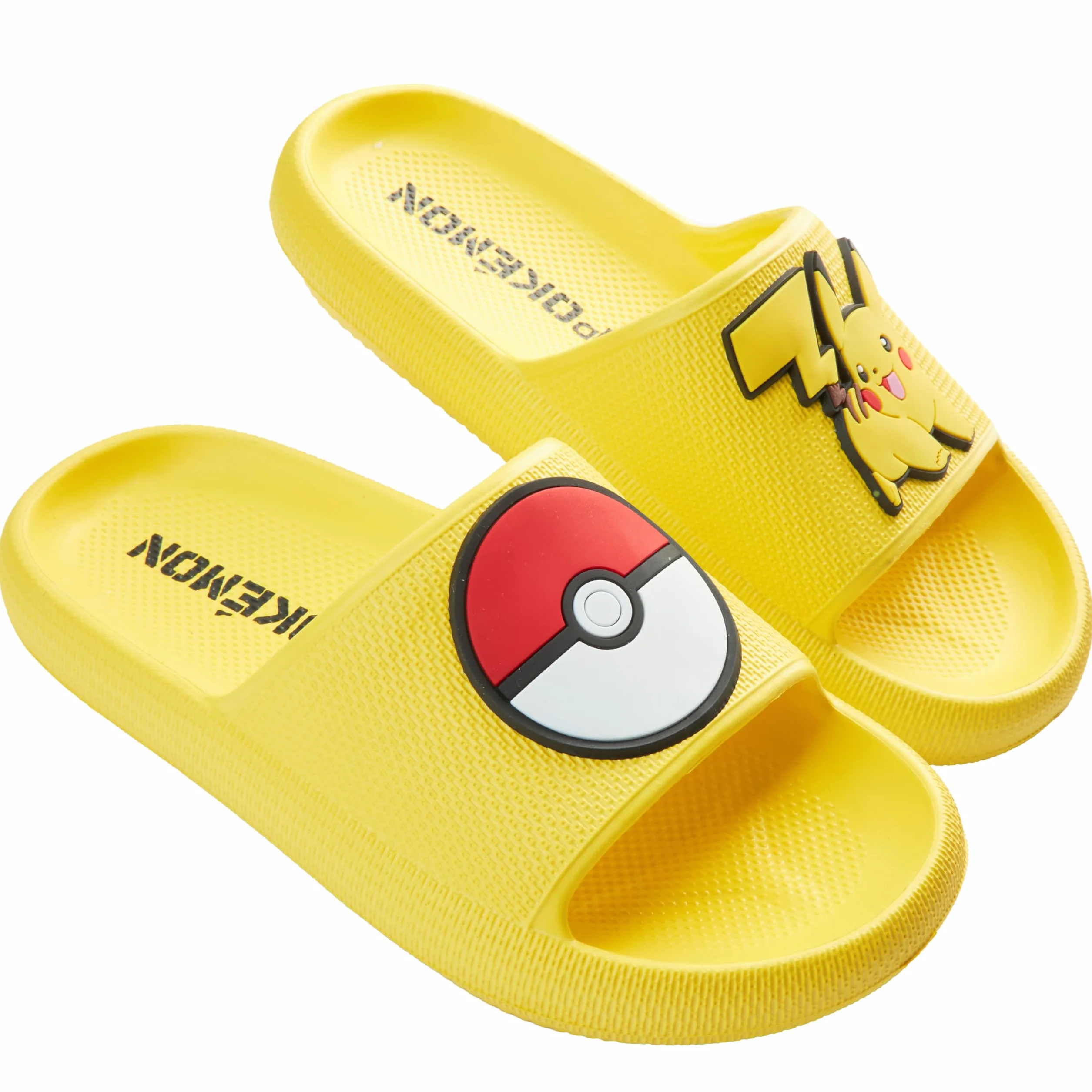Get Trend Pokemon Ciabatte da Spiaggia per Ragazzi, Pikachu Gengar Snorlax Antiscivolo Pantofole da Bagno Bambini, Scarpe da Piscina Interno Esterno Estive 29-38