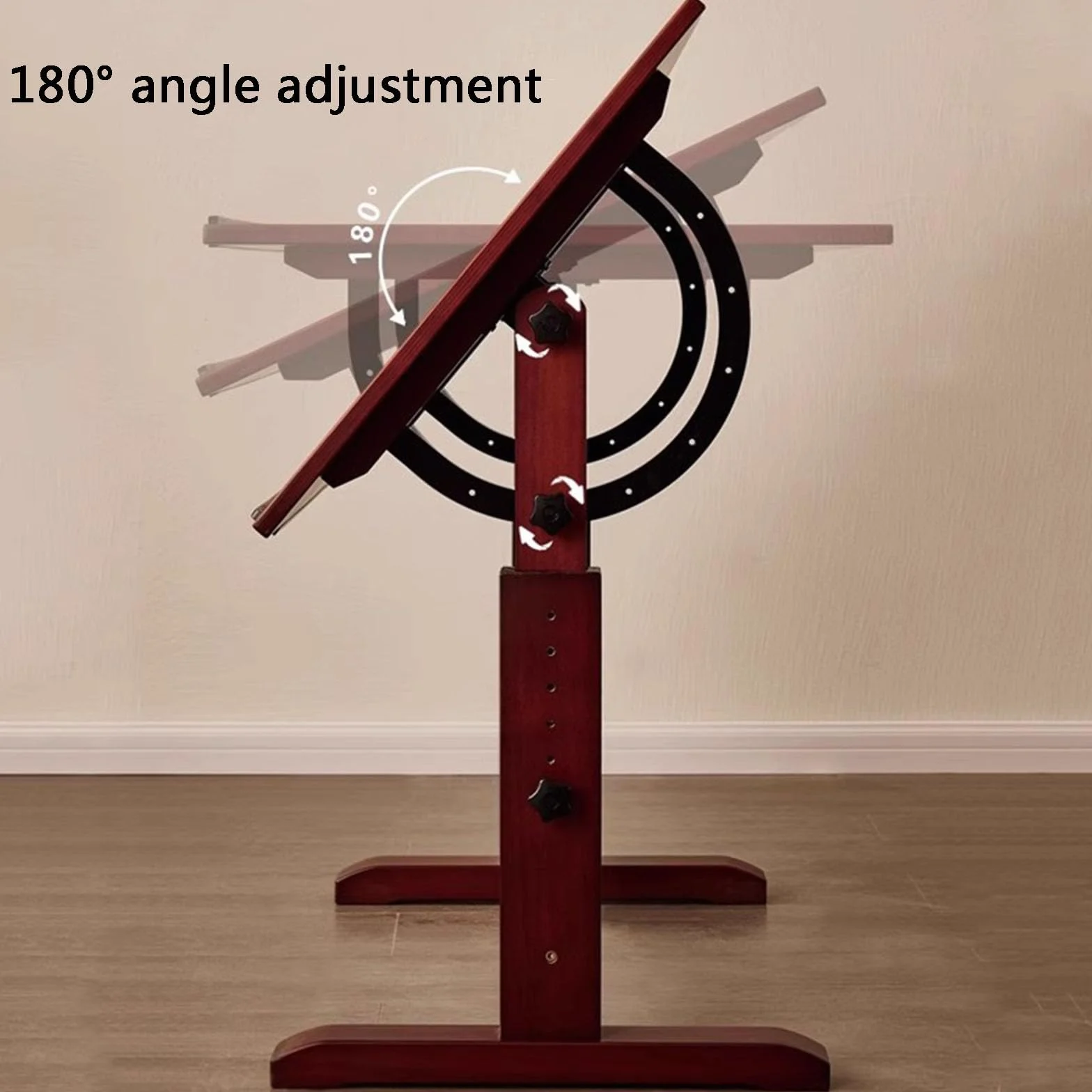 Tavolo da Ding regolabile con righello quadrato a T, ideale per artisti e studenti, design per arte e scrittura, aumenta la creatività e la preis, perfetto per uso domestico e scolastico