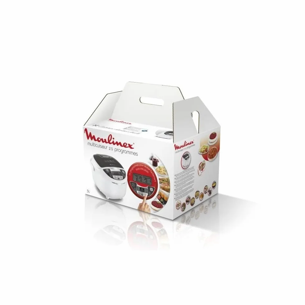 Moulinex MK708E10 - Multicooker 15 in 1, colore: Bianco