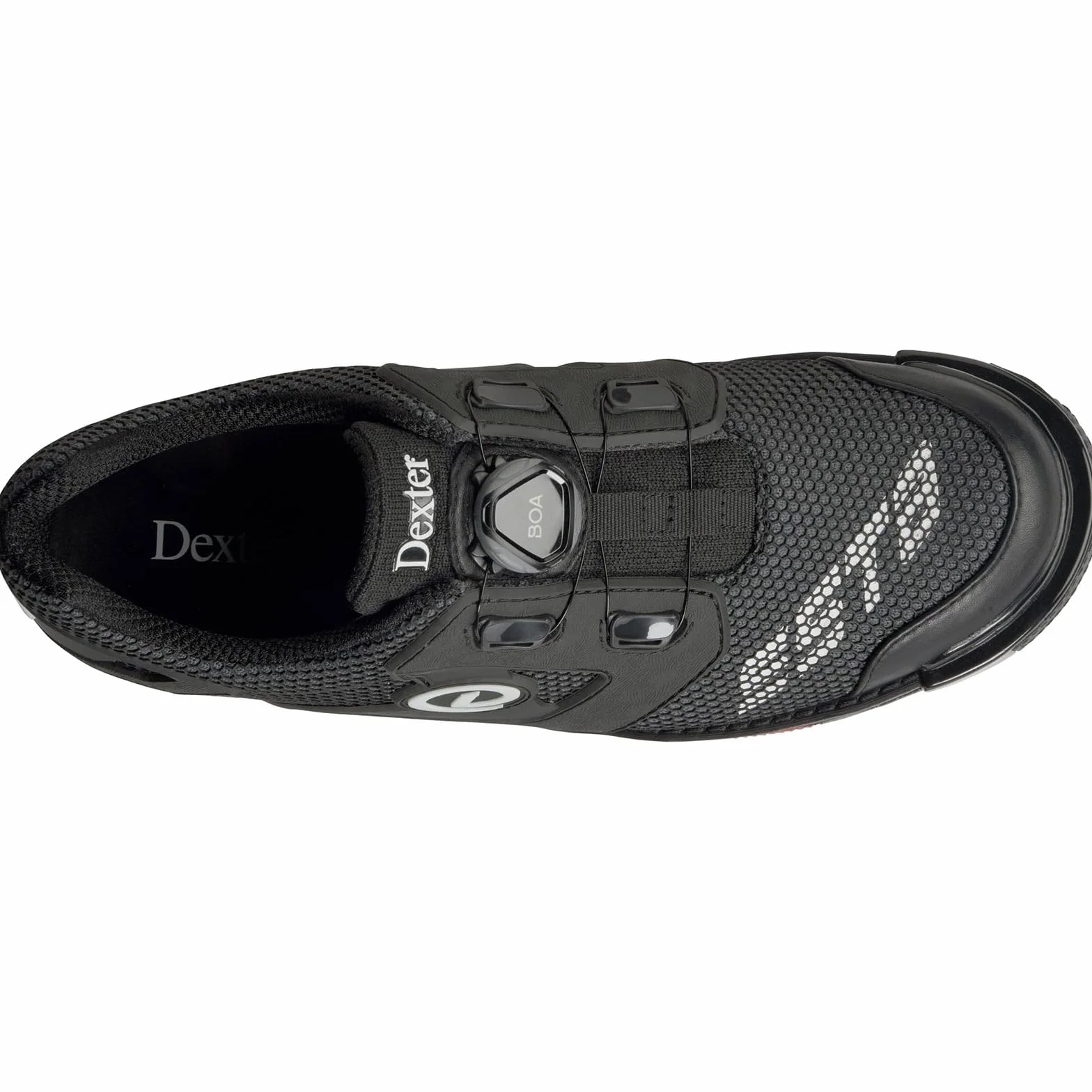 Dexter SST 8 Power Frame Boa Scarpe da Bowling Uomo Grigio Nero