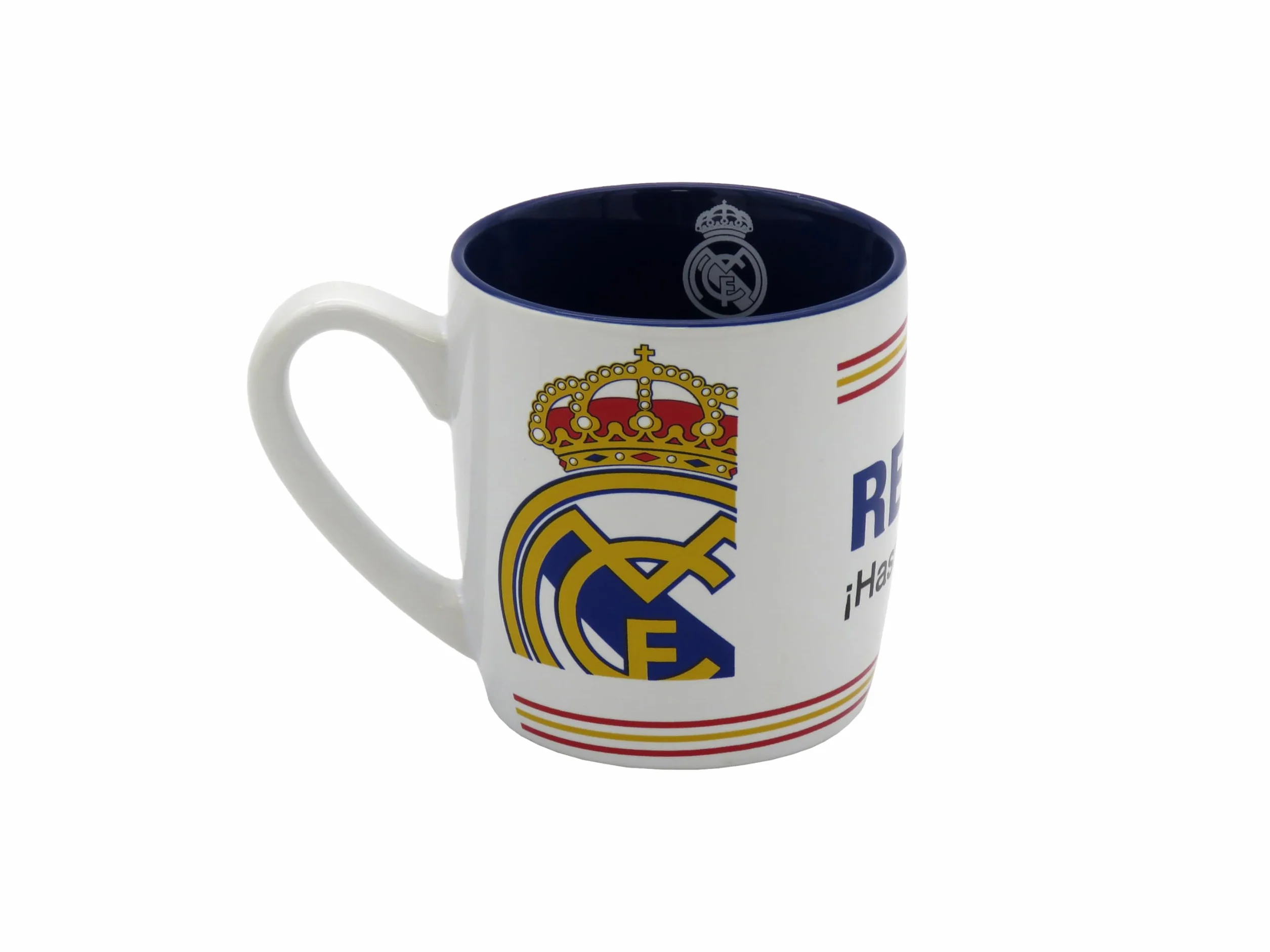 Real Madrid tazza in ceramica bianca originale ufficiale