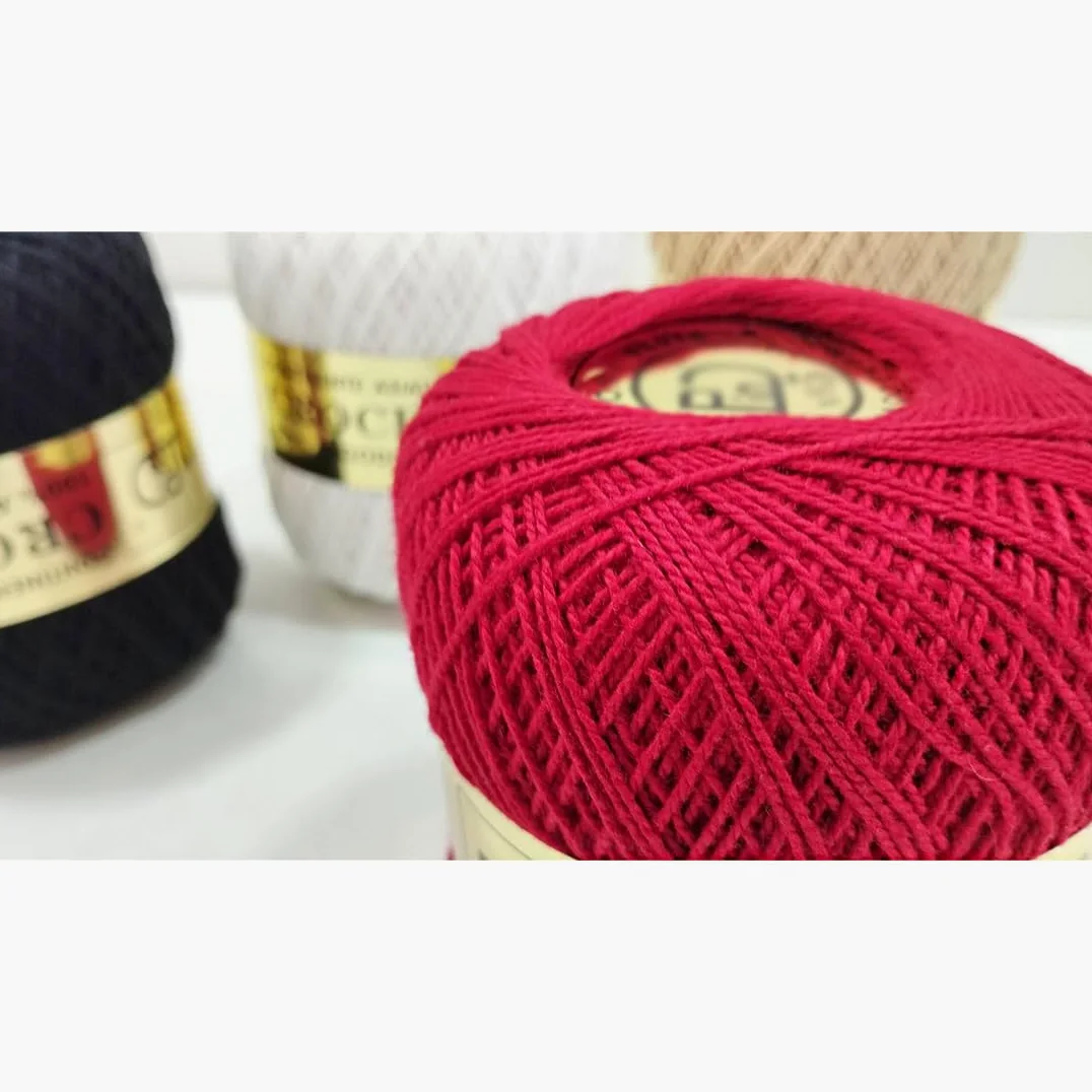 Filato di cotone n. 12 (100% cotone), matassa di filo da 80 grammi, lana per uncinetto, maglia, artigianato, cucito, uncinetto, amigurumis, fai da te, (8, blu)