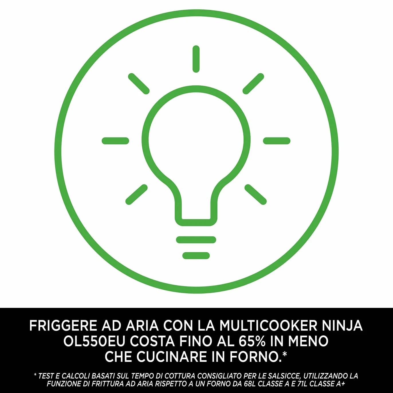 Ninja Foodi Multicooker SmartLid 6L Acciaio Inox 11 Funzioni Pentola a Pressione Friggitrice ad Aria Cottura a Vapore
