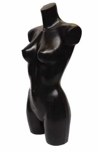 Donna Sportswear Manichino Busto Nero Colore for Lingerie Swimwear Fashion Shopfittings
