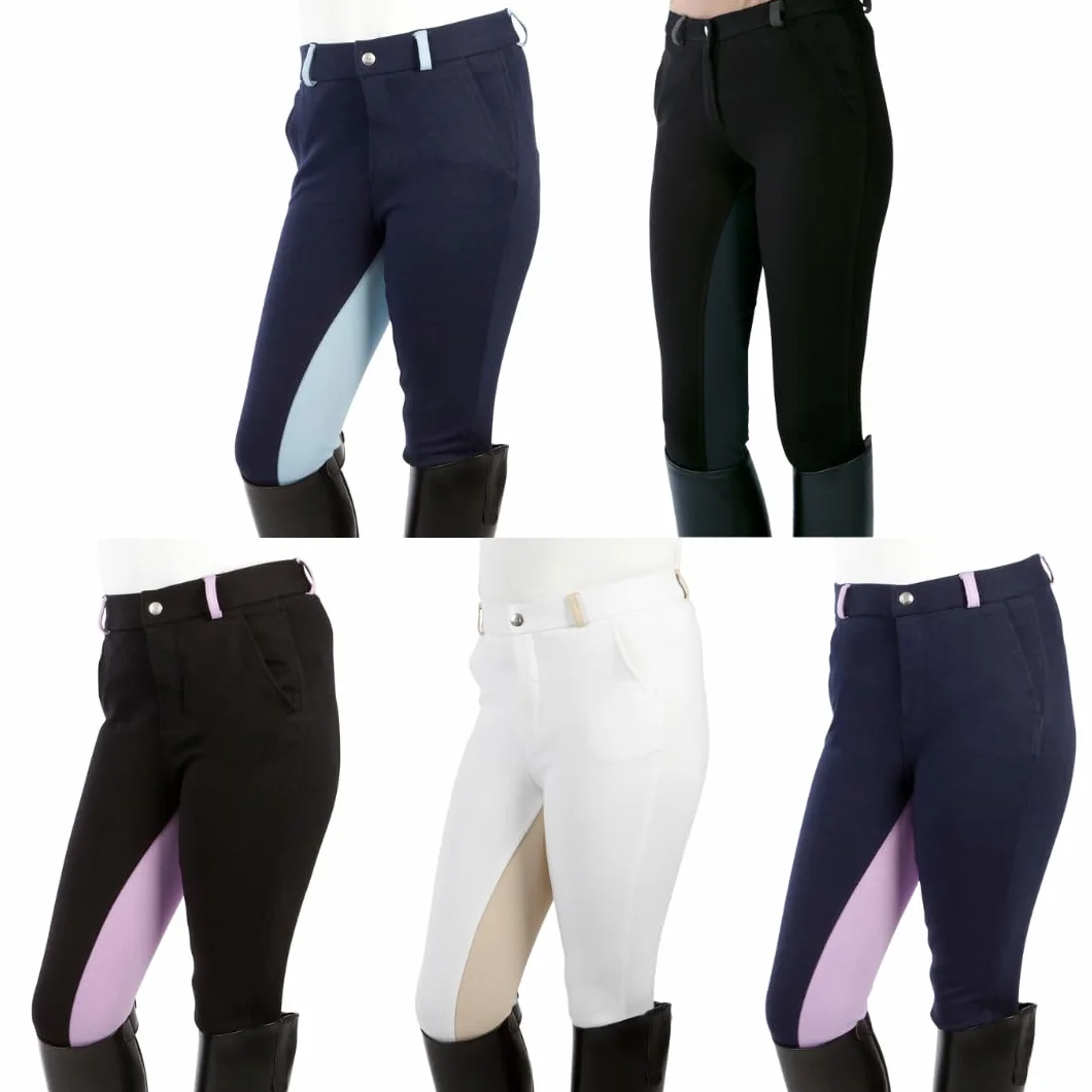 PFIFF Pantaloni da Equitazione Elisa Bambini 116-176