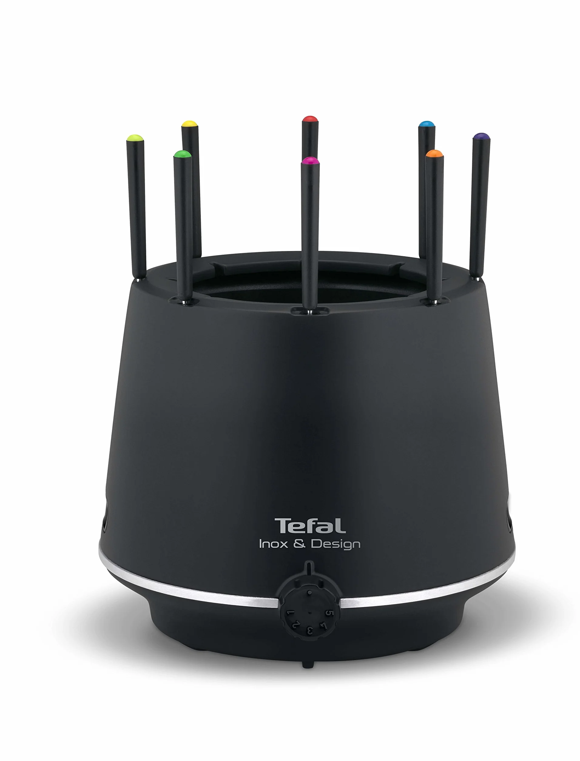 Tefal Inox & Design EF265812 - Fondue - 800 Watt - noir/inox