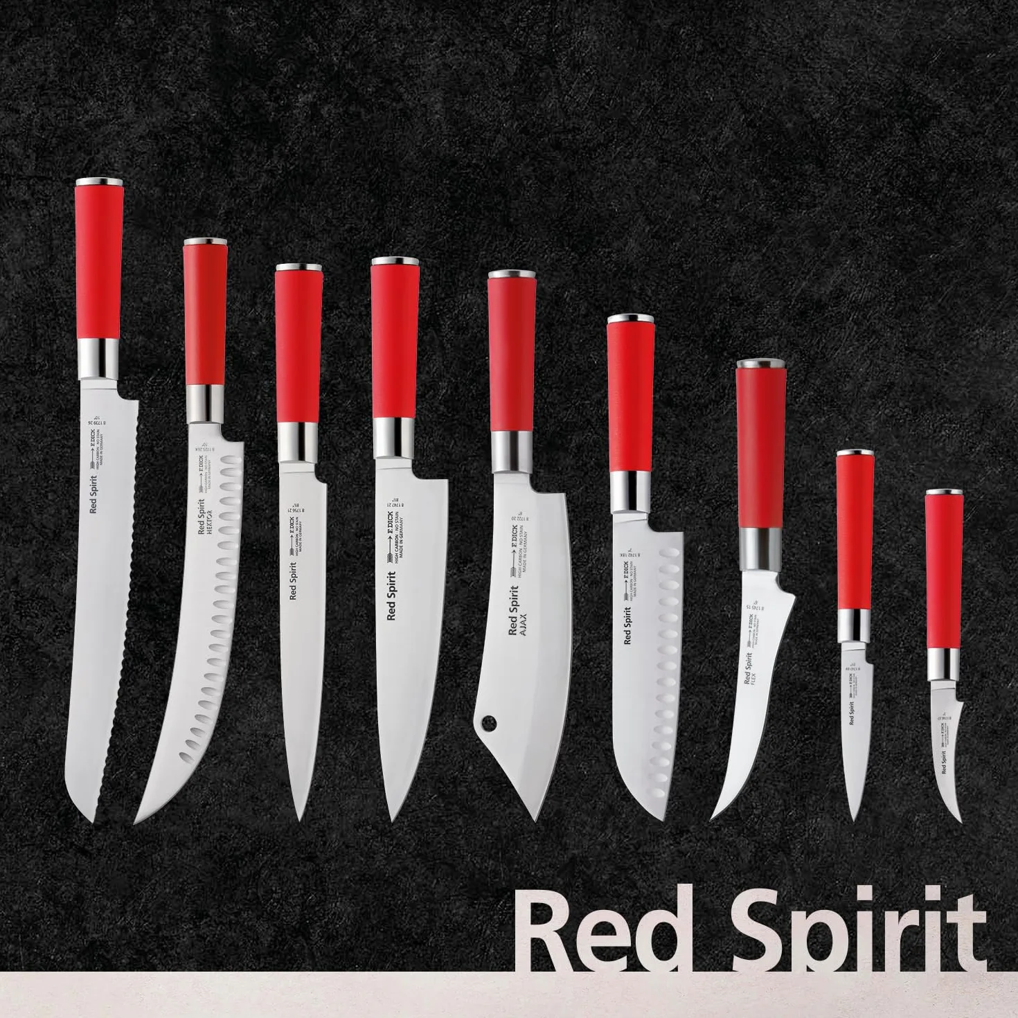 F. DICK Coltello per sfilettare Red Spirit 18 cm, acciaio X55CrMo14