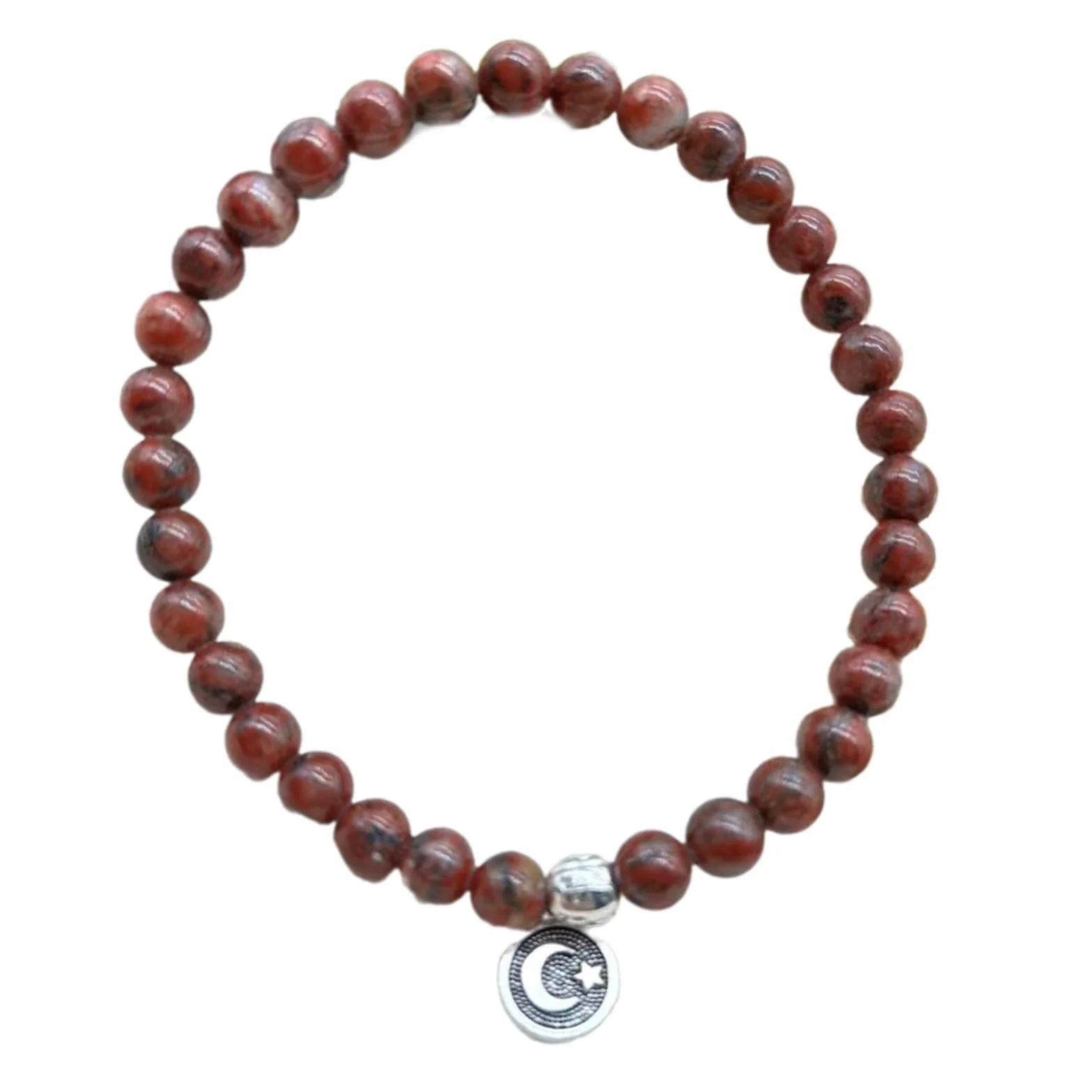 Tasbih Stretch 33 perline lisce unisex strumento di conteggio spirituale strumento di preghiera accessorio per uso da viaggio Rosario