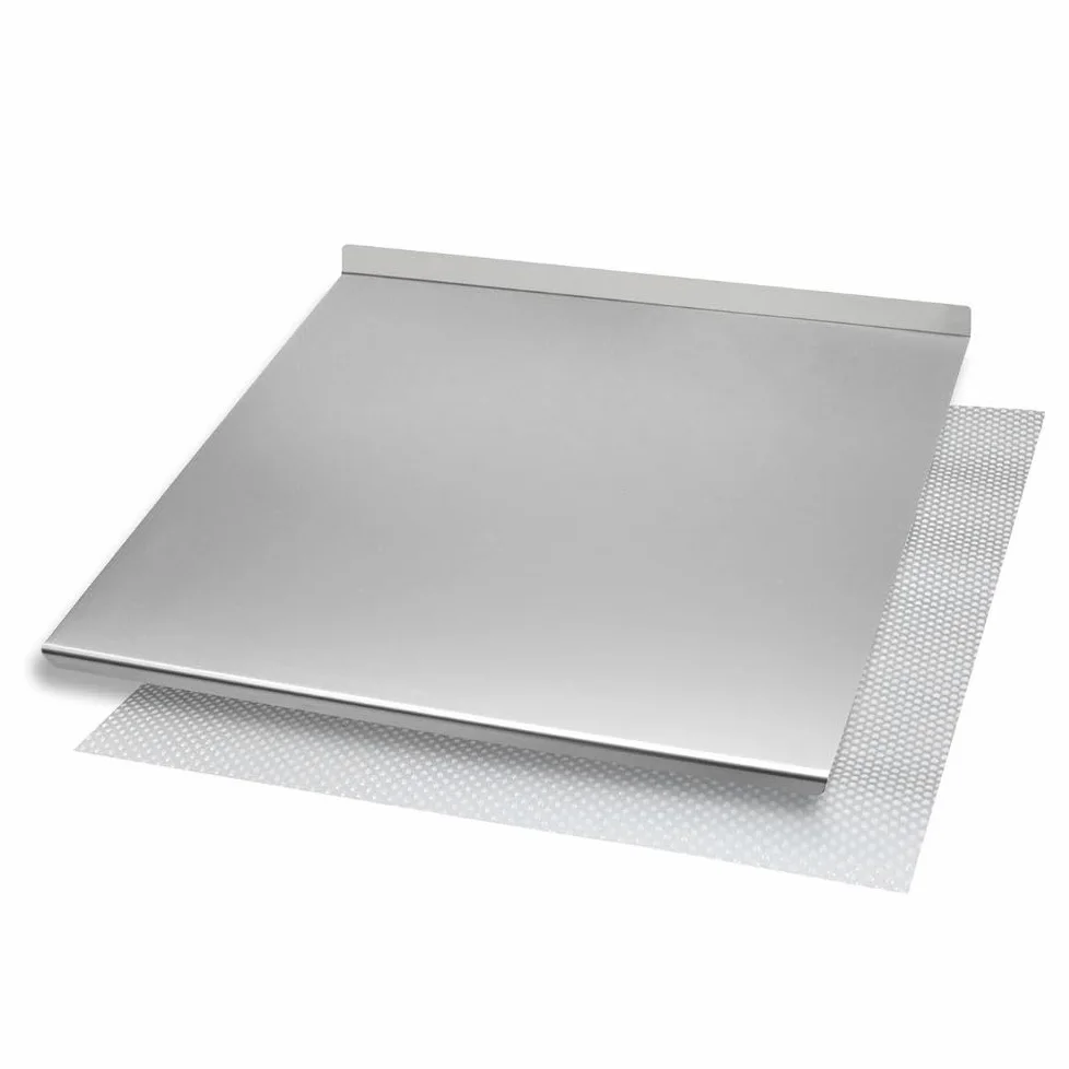 INOXLM Spianatoia per impastare Piano da Lavoro in Acciaio Inox Varie Misure per Cucina per Bar per Ristorante per impastare con Piega ed Alzatina (120X56 Piega 2 cm Alzatina 4 cm)
