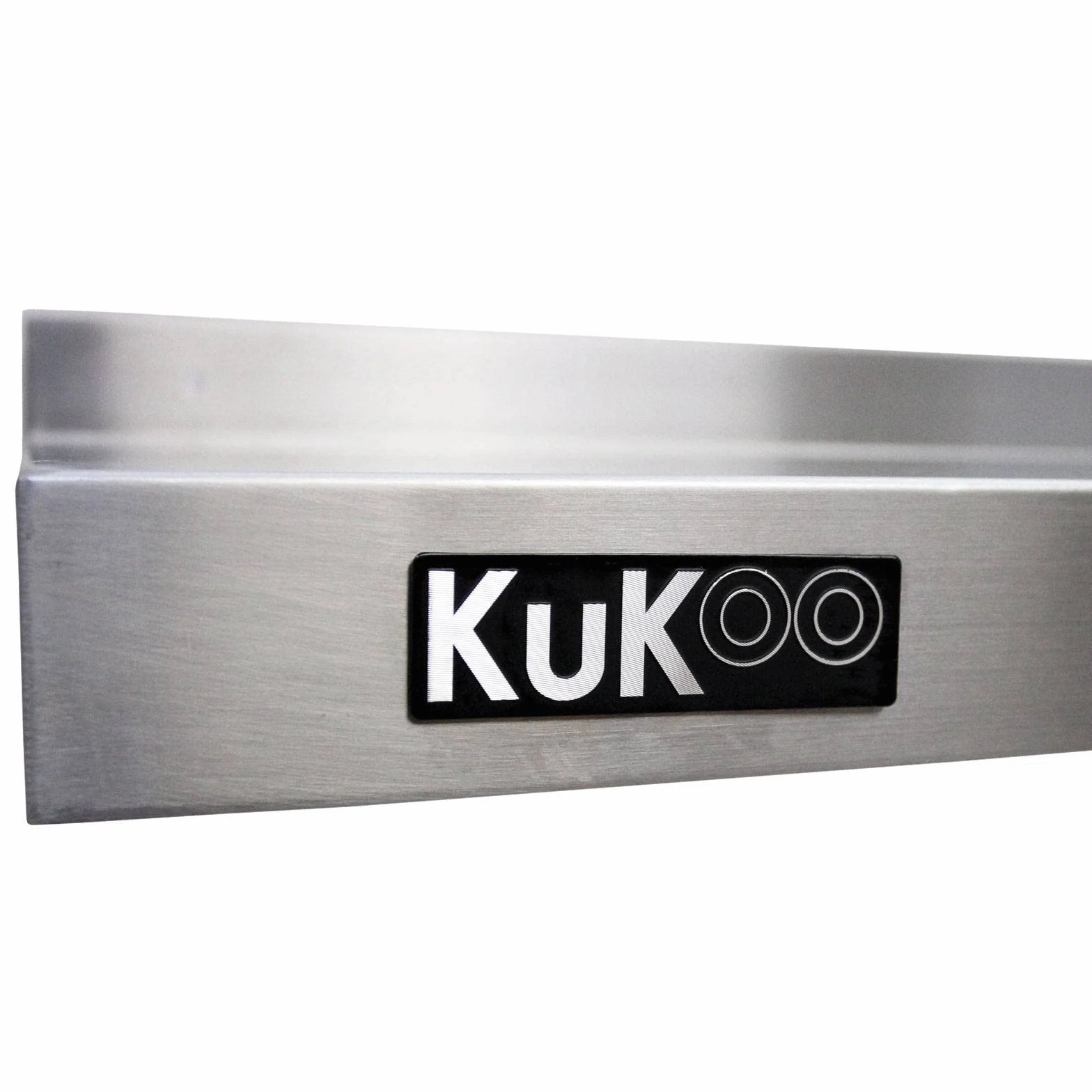 KuKoo - 2 Mensole a Muro in Acciaio Inossidabile Inox per Cucina Commerciale Mensole a Parete per Ristoranti Catering Resistente alla Corrosione 90cm x 30cm