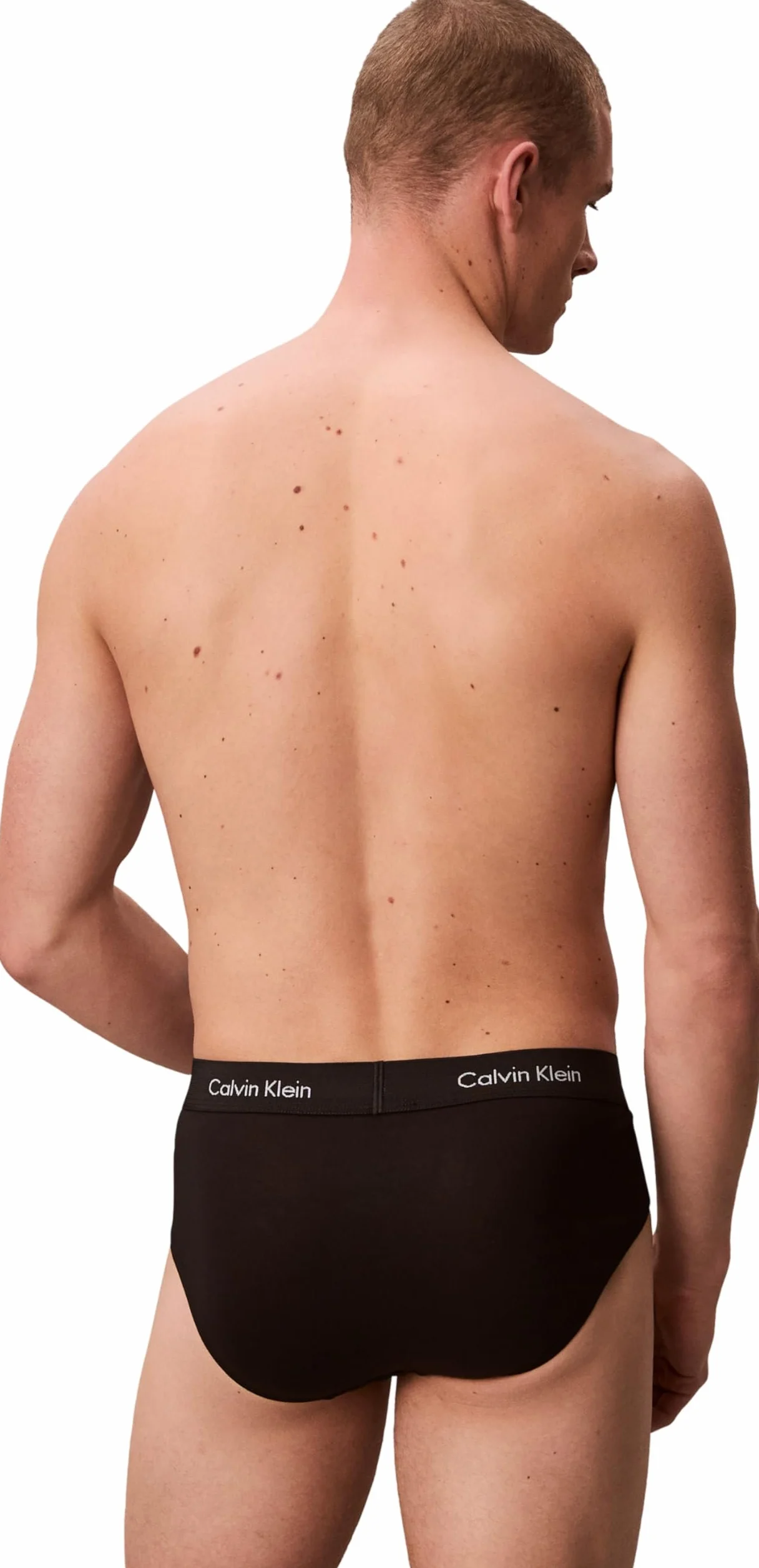 Calvin Klein Raffreddamento Cotone Stretch 3 Pack Breve, Nero/Bianco/Grigio