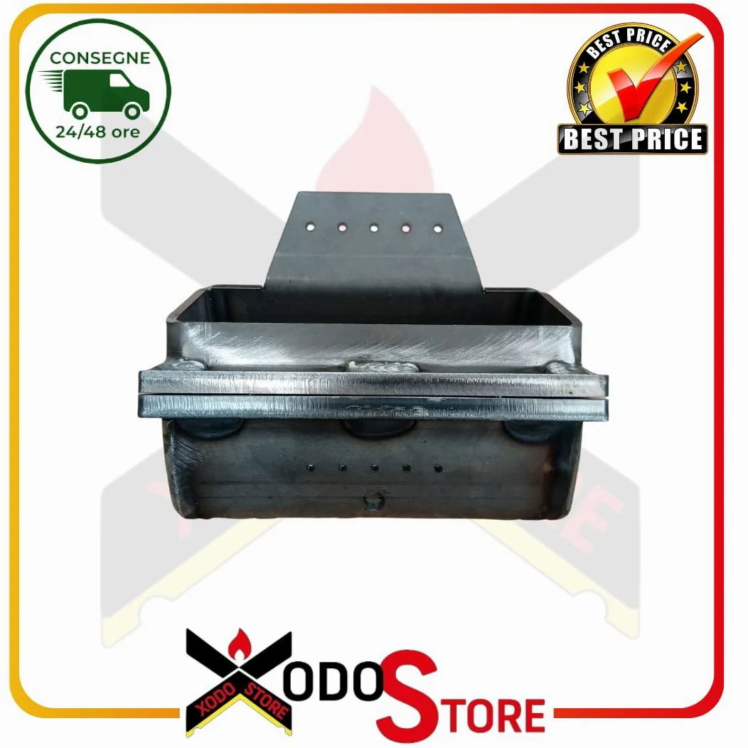 Braciere Completo in Acciaio Inox per Stufa MCZ - Cod. Compatibile 4130870 | Crogiolo | Per Modelli Athos HYDRO 14 kW, Athos Power HYDRO 24 kW, Nova HYDRO, Polar HYDRO