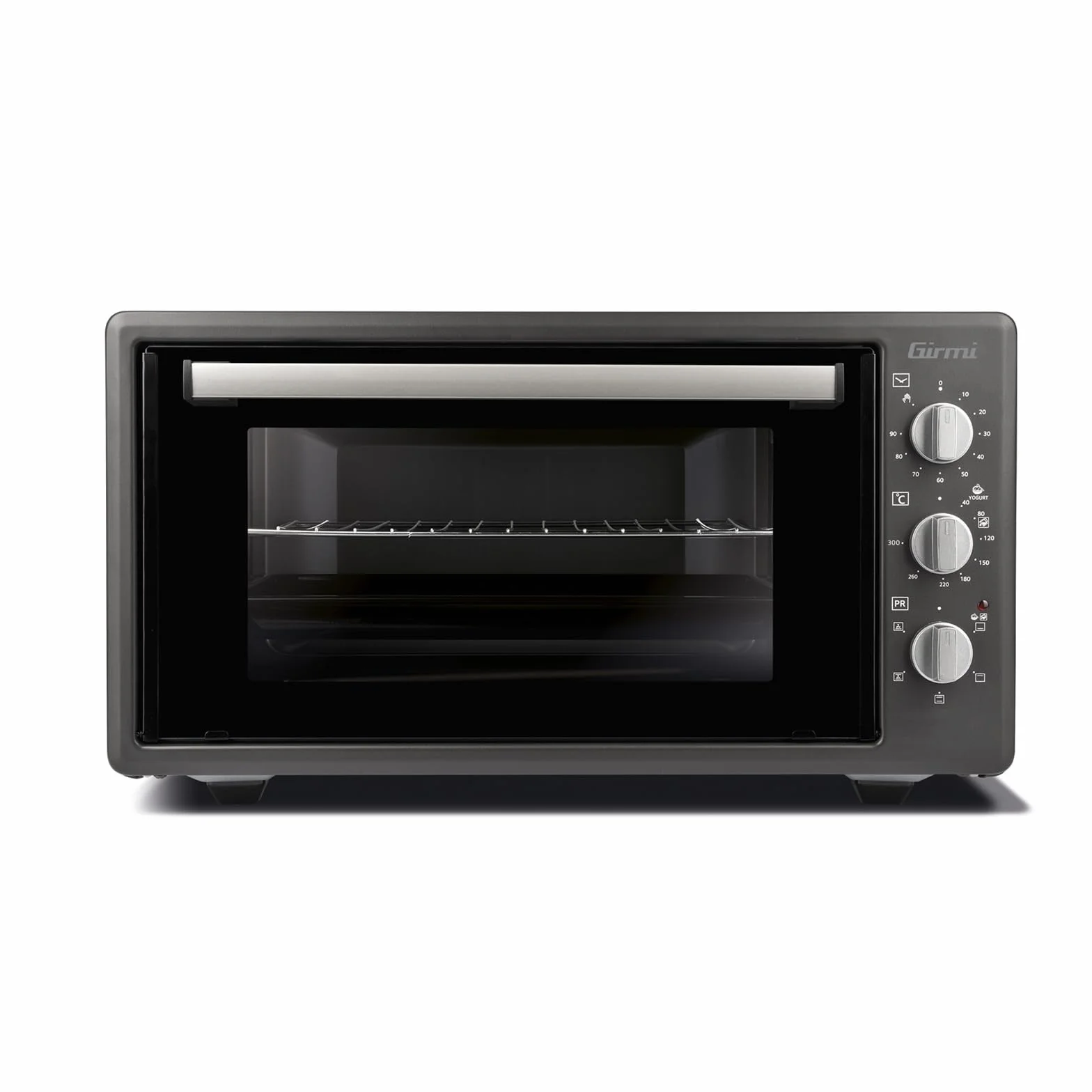 Girmi FE4500 Forno Elettrico Ventilato 1400W 45 Litri Timer 90 min Grigio Antracite