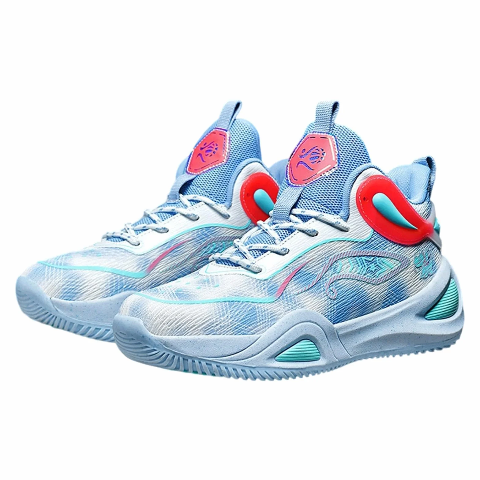 Scarpe da basket basse per bambini antiscivolo resistenti all'usura