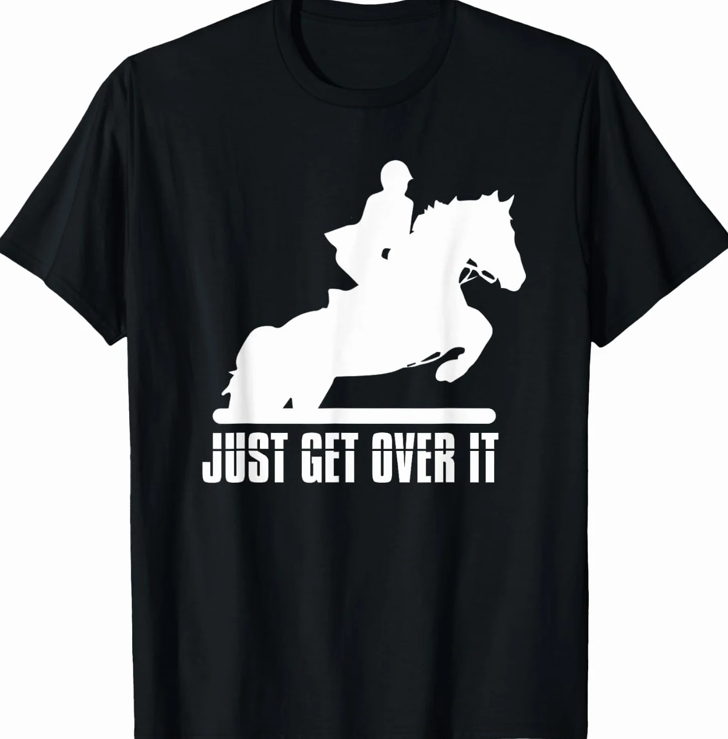Inglese Equitazione Hunter Jumper Ragazza Cavallo Maglietta