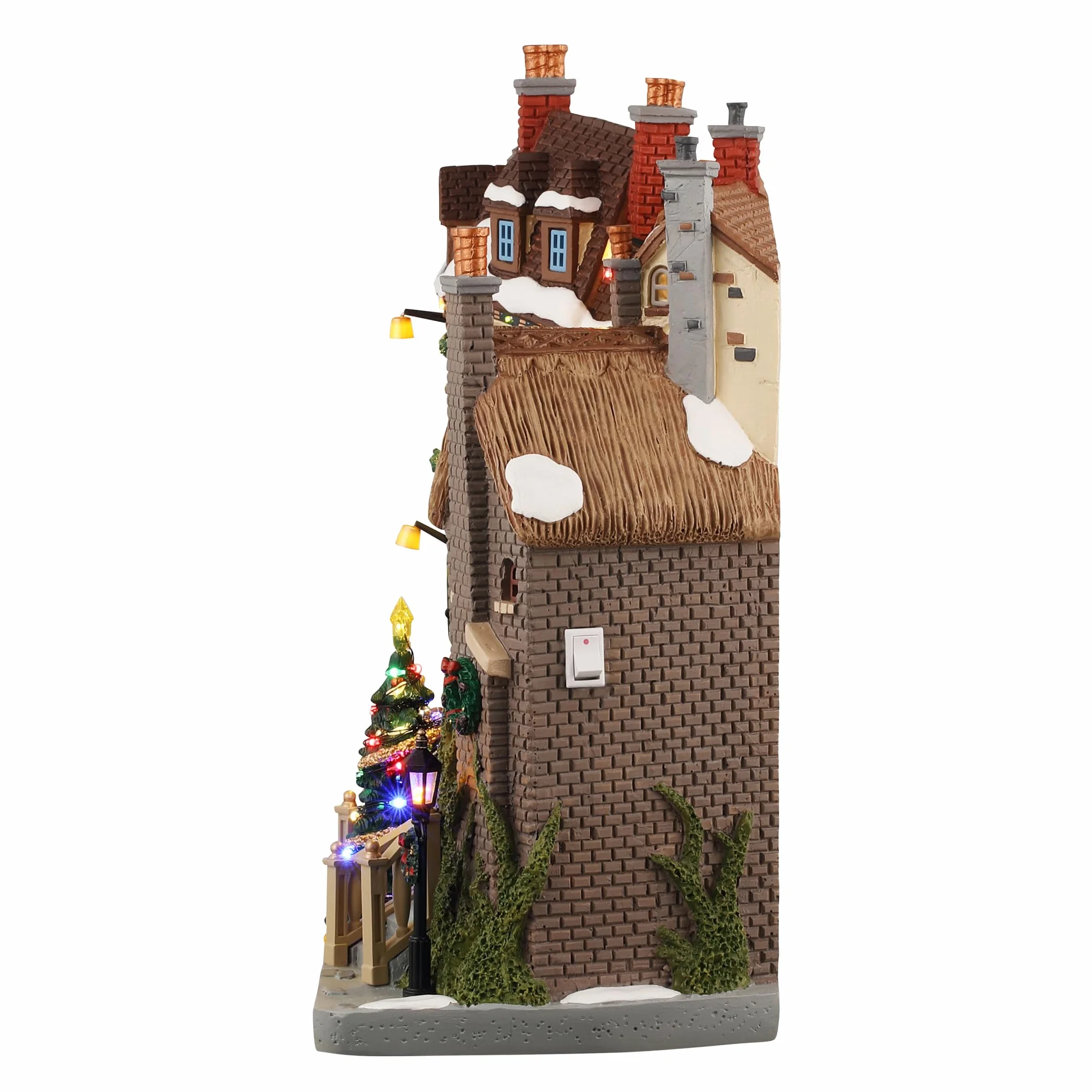 Lemax Oxfordshire Village batteria 4,5 V facciate