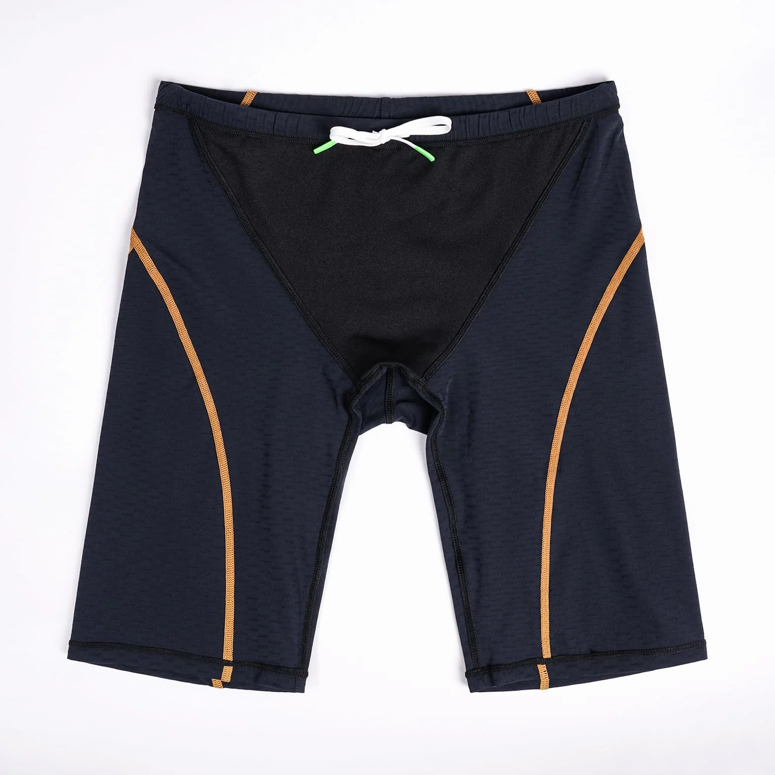 MY KILOMETRE Costume da Bagno Uomo – Tessuto Jammer da Nuoto con Cordoncino Resistente al Cloro, Asciuga Rapido per Allenamento e Gara in Piscina, UPF 50+