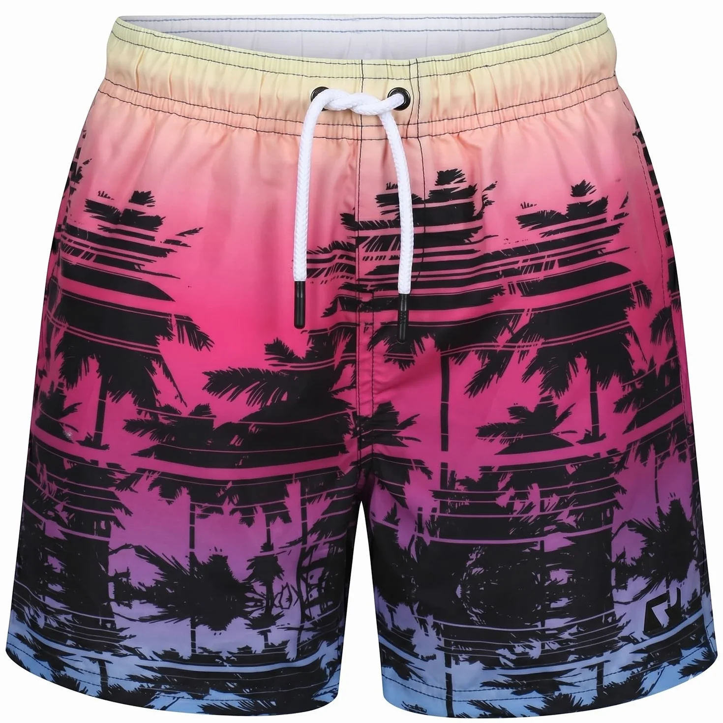 Boardshort Bambino Asciugatura Rapida Protezione UV 50 Pantaloncini Surf Nuoto Rosa 9-10 Anni