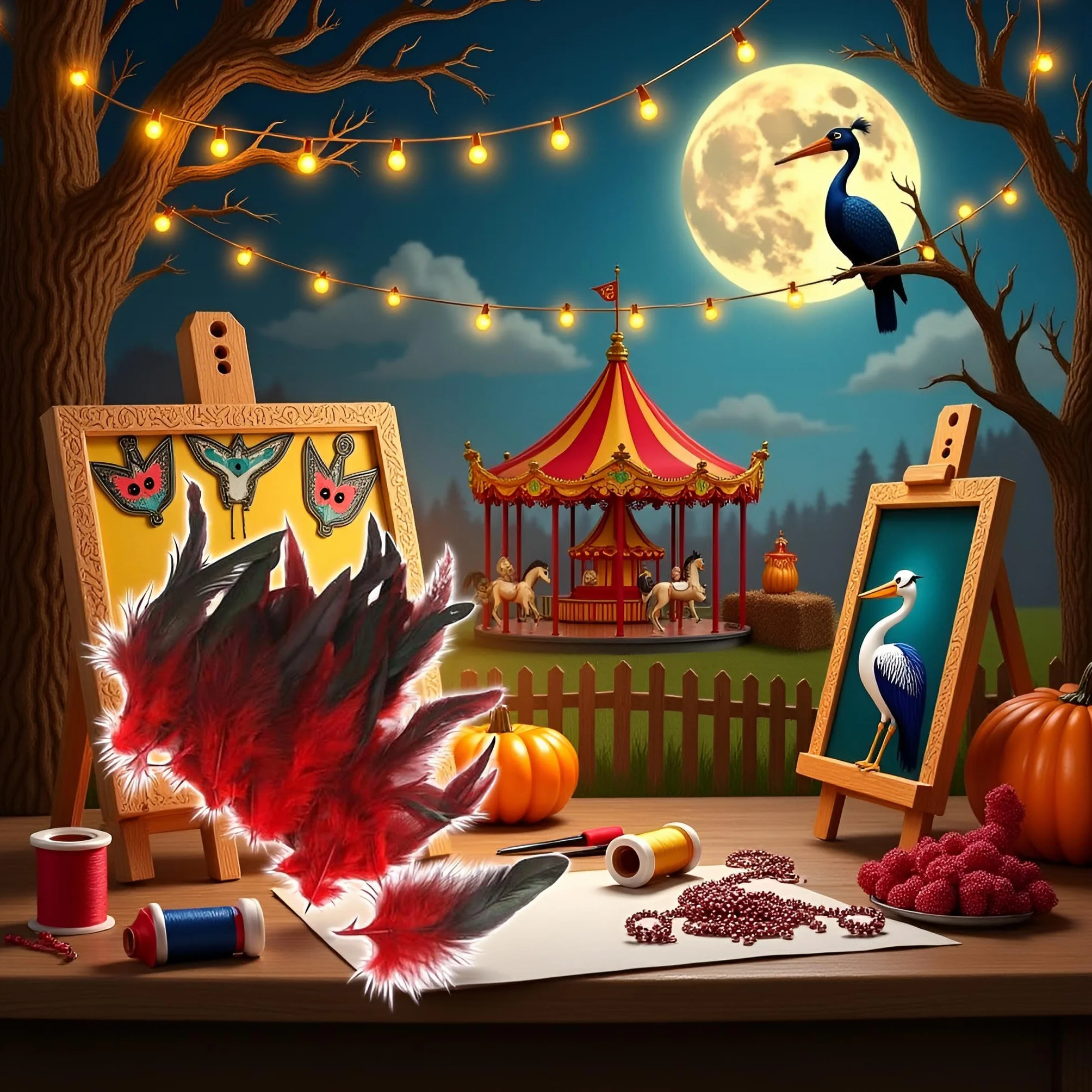 50 Naturali Piume Carnevale Halloween Costume Rosso Artigianato Pittura